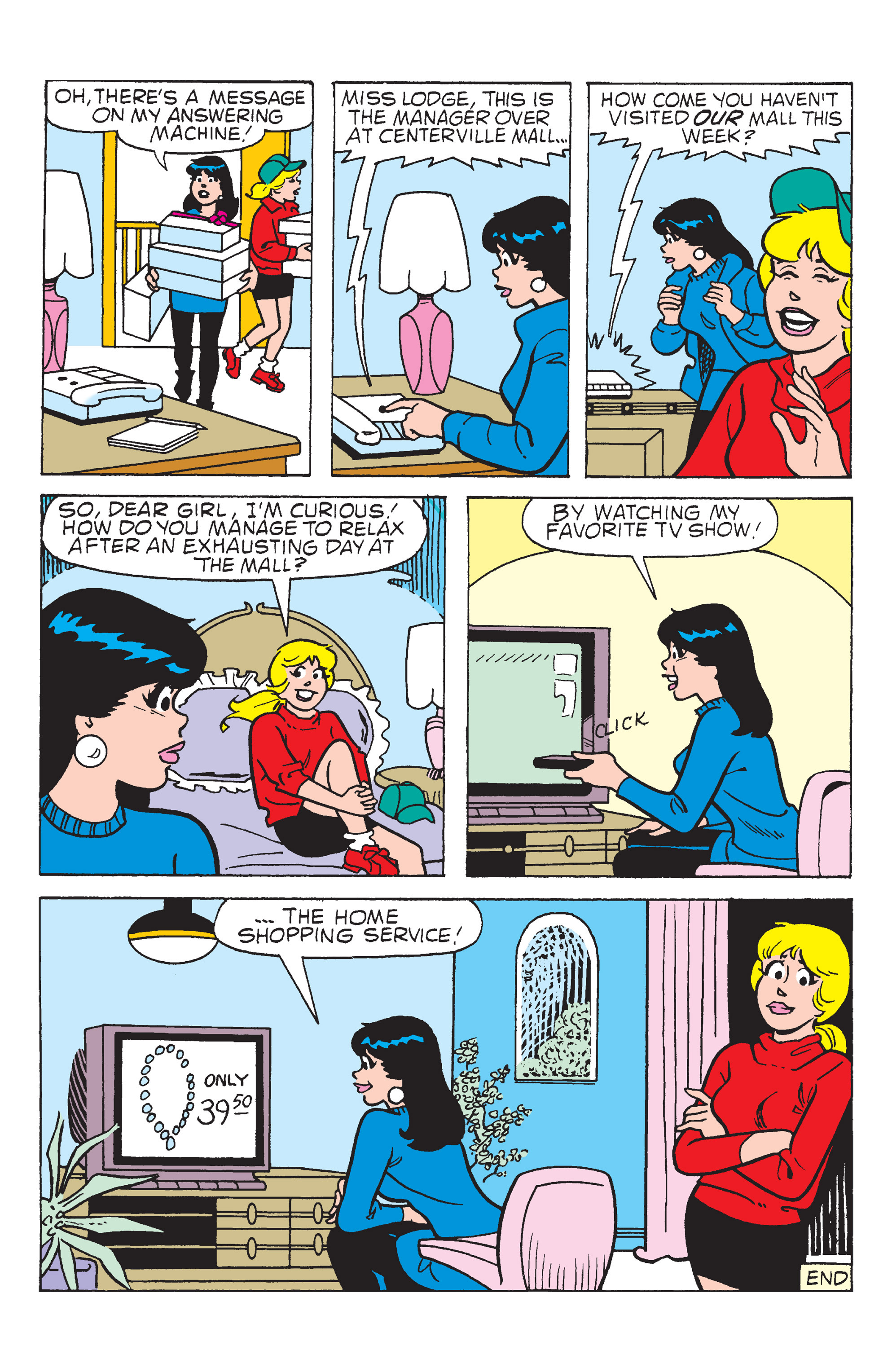 Read online Betty and Veronica: Mall Princesses comic -  Issue # TPB - 63