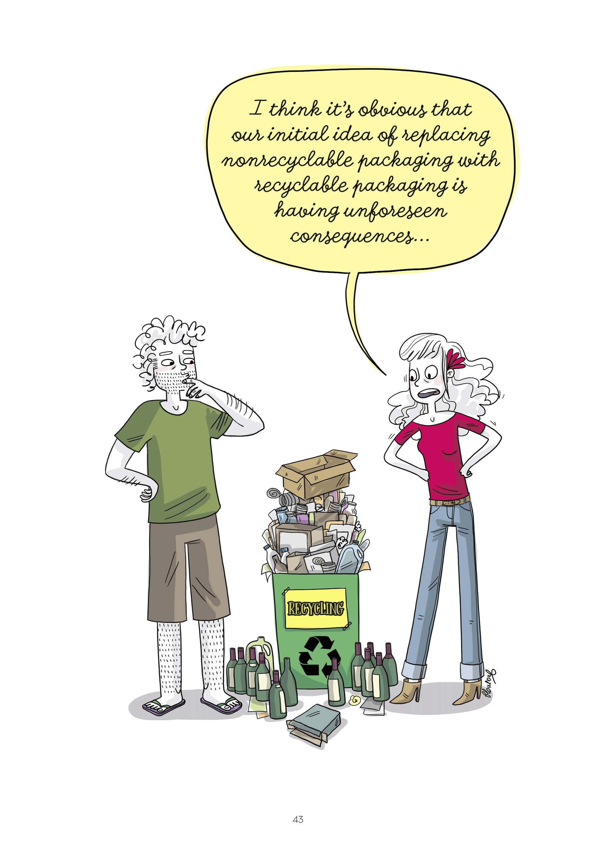 Read online The Diary of the (Nearly) Zero-Waste Family comic -  Issue # TPB - 43