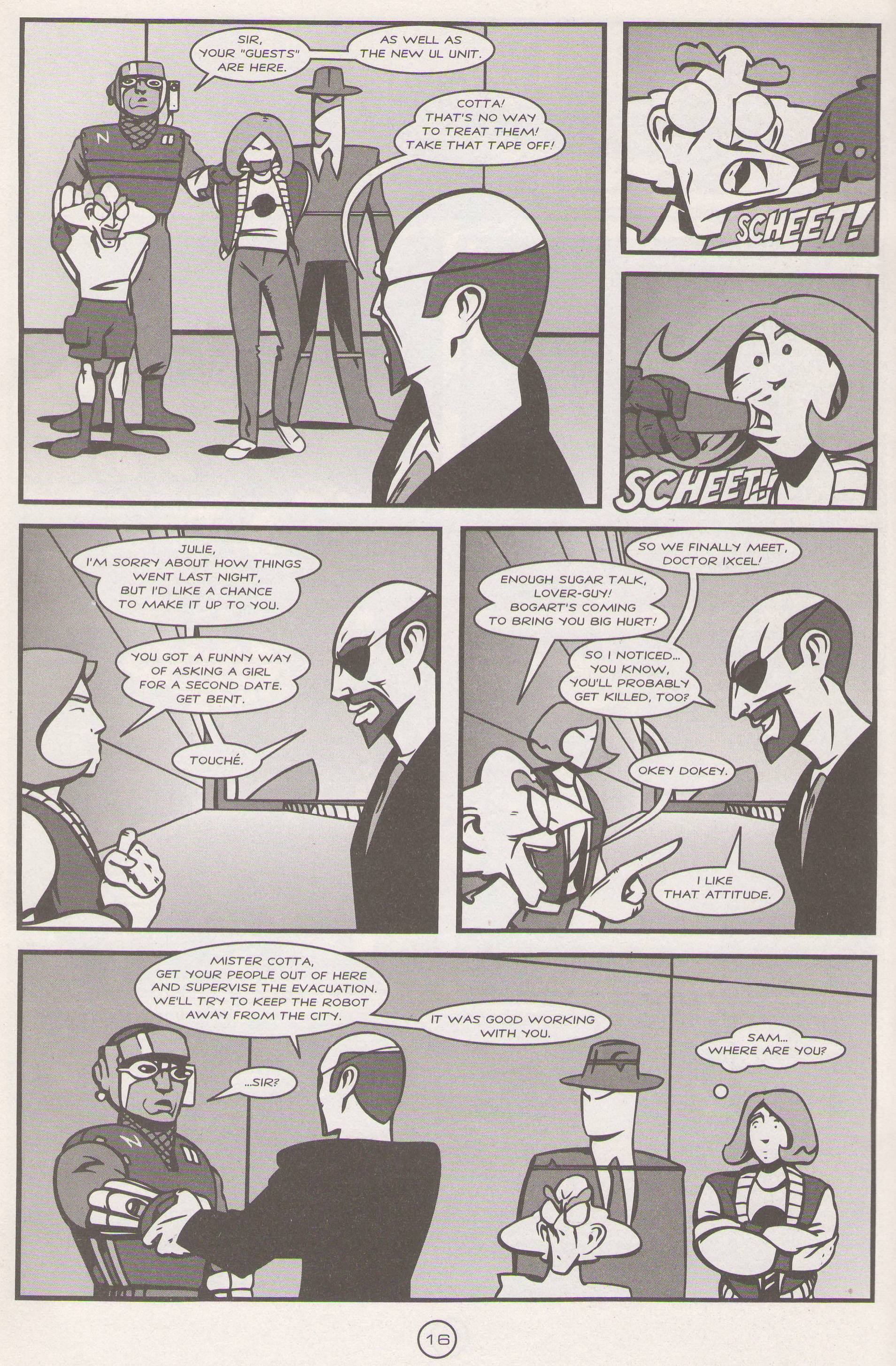 Read online Mister Blank comic -  Issue #9 - 10