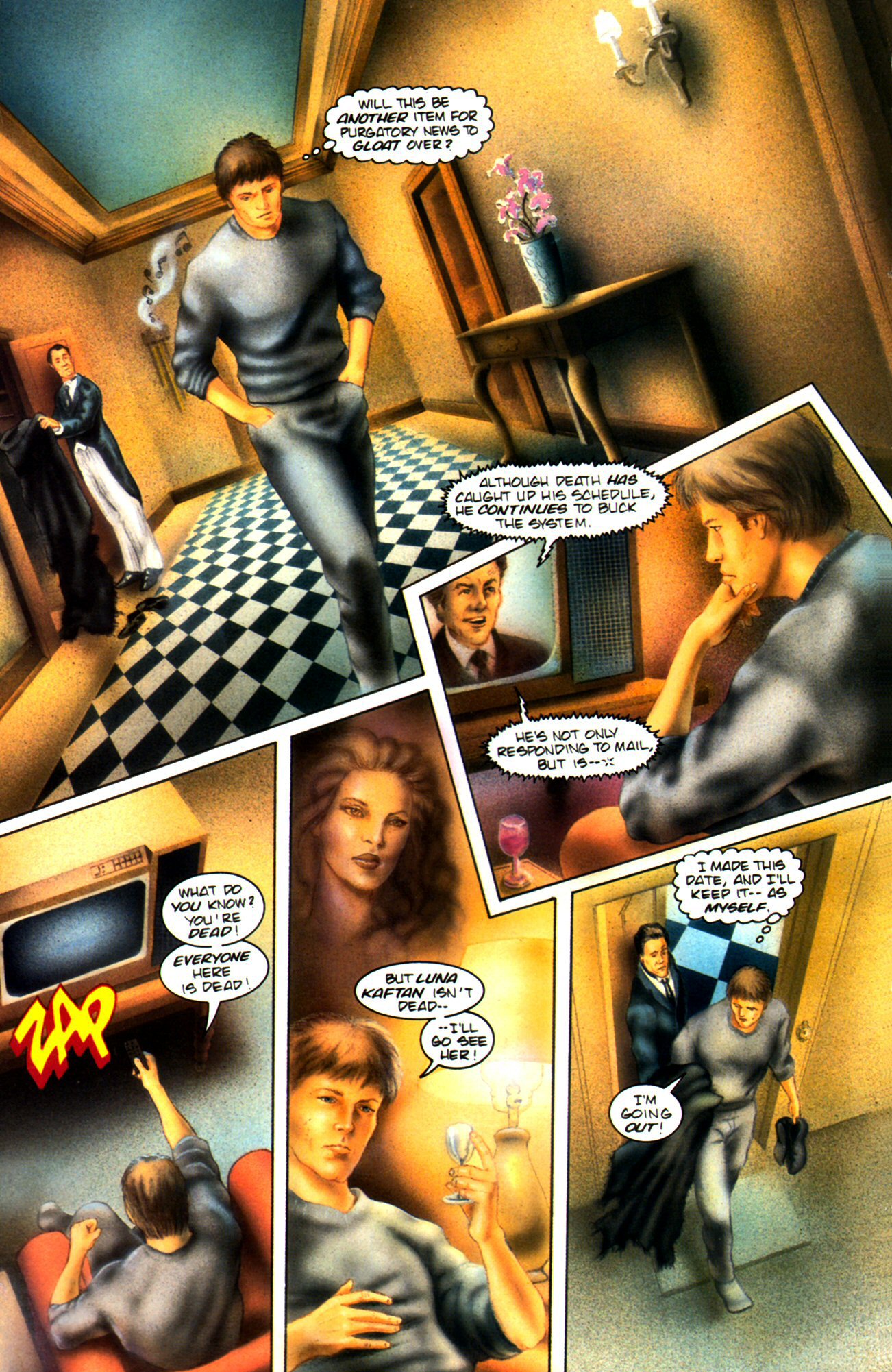 Read online Piers Anthony's Incarnations of Immortality: On A Pale Horse comic -  Issue #3 - 12