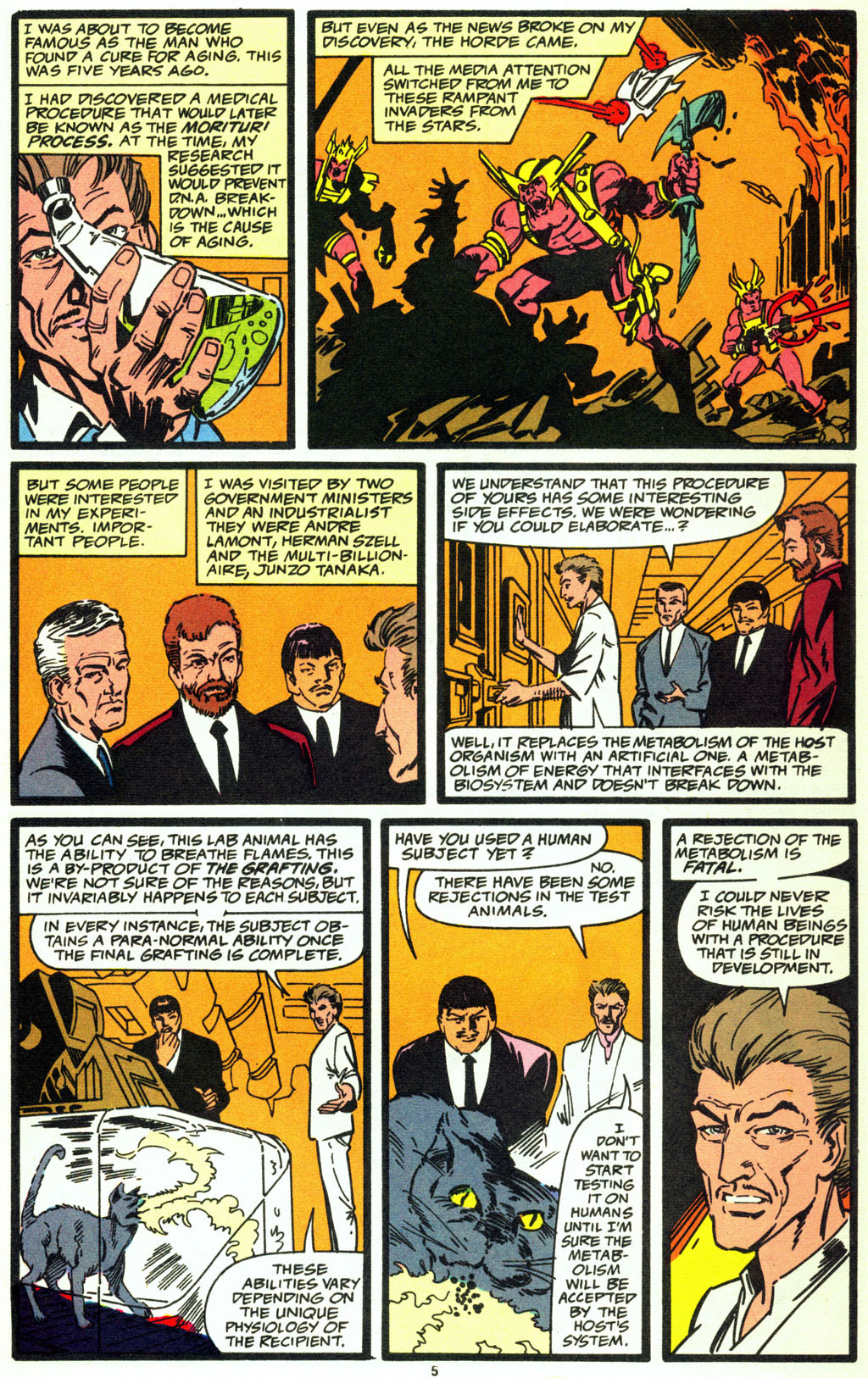 Read online Strikeforce: Morituri comic -  Issue #27 - 7