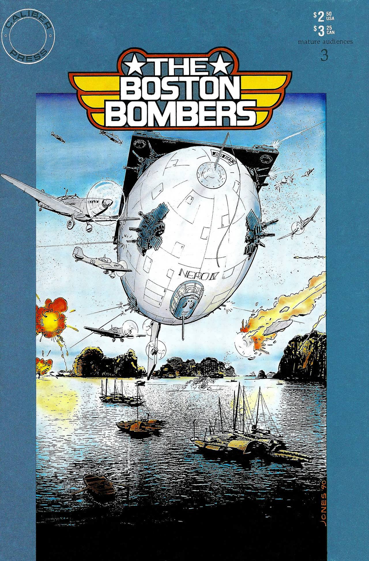 Read online Boston Bombers comic -  Issue #3 - 1