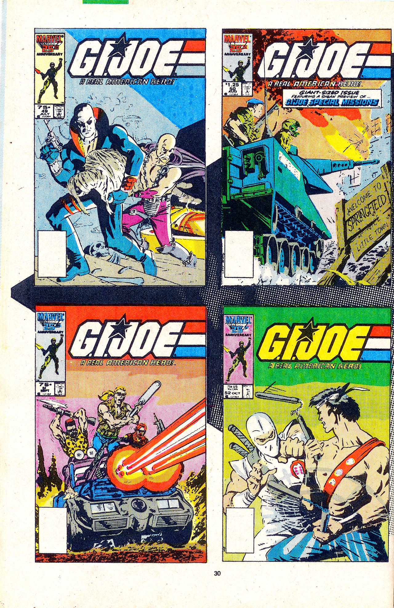 Read online G.I. Joe Yearbook comic -  Issue #3 - 32