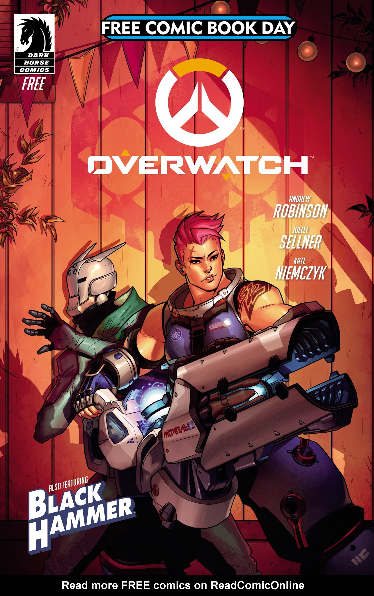 Read online Free Comic Book Day 2018 comic -  Issue # Overwatch and Black Hamme - 1