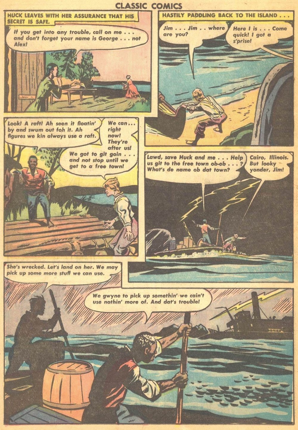 Read online Classics Illustrated comic -  Issue #19 - 20