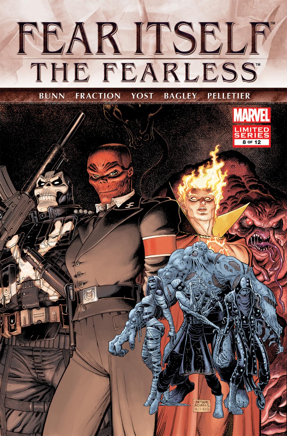 Read online Fear Itself: The Fearless comic -  Issue #8 - 1