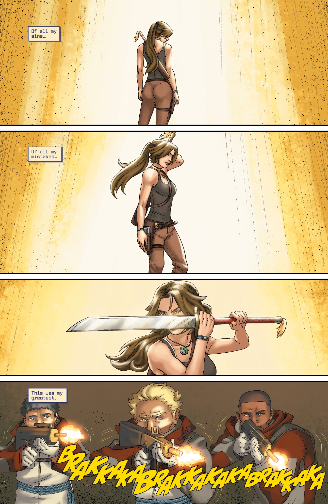 Read online Tomb Raider: Survivor's Crusade comic -  Issue #4 - 12