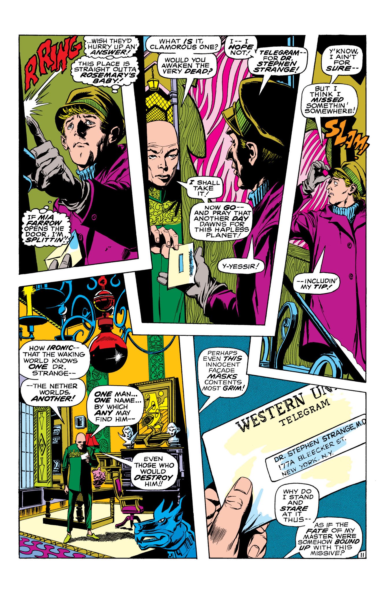 Read online Marvel Masterworks: Doctor Strange comic -  Issue # TPB 4 (Part 1) - 59
