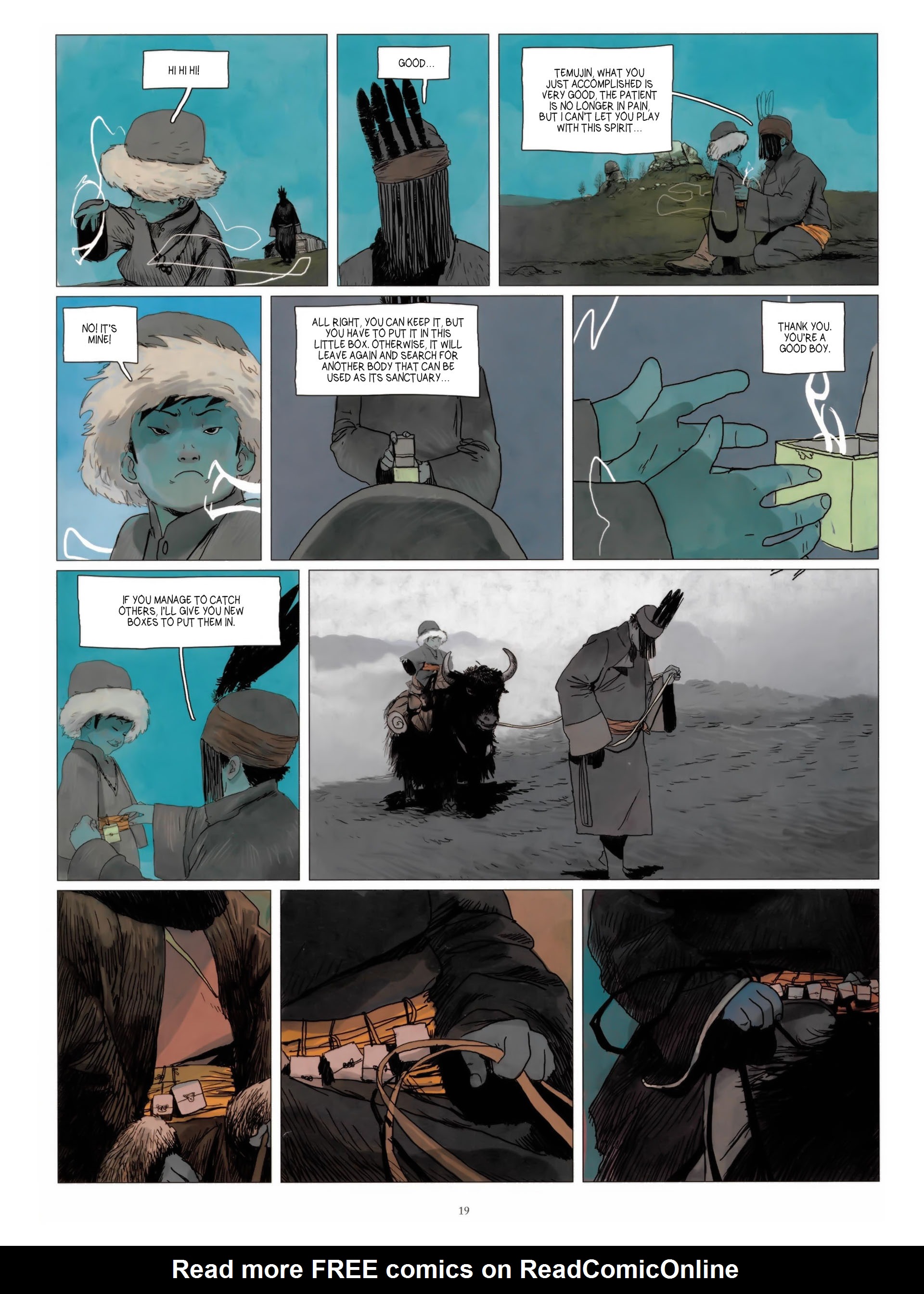 Read online Temujin comic -  Issue #1 - 21