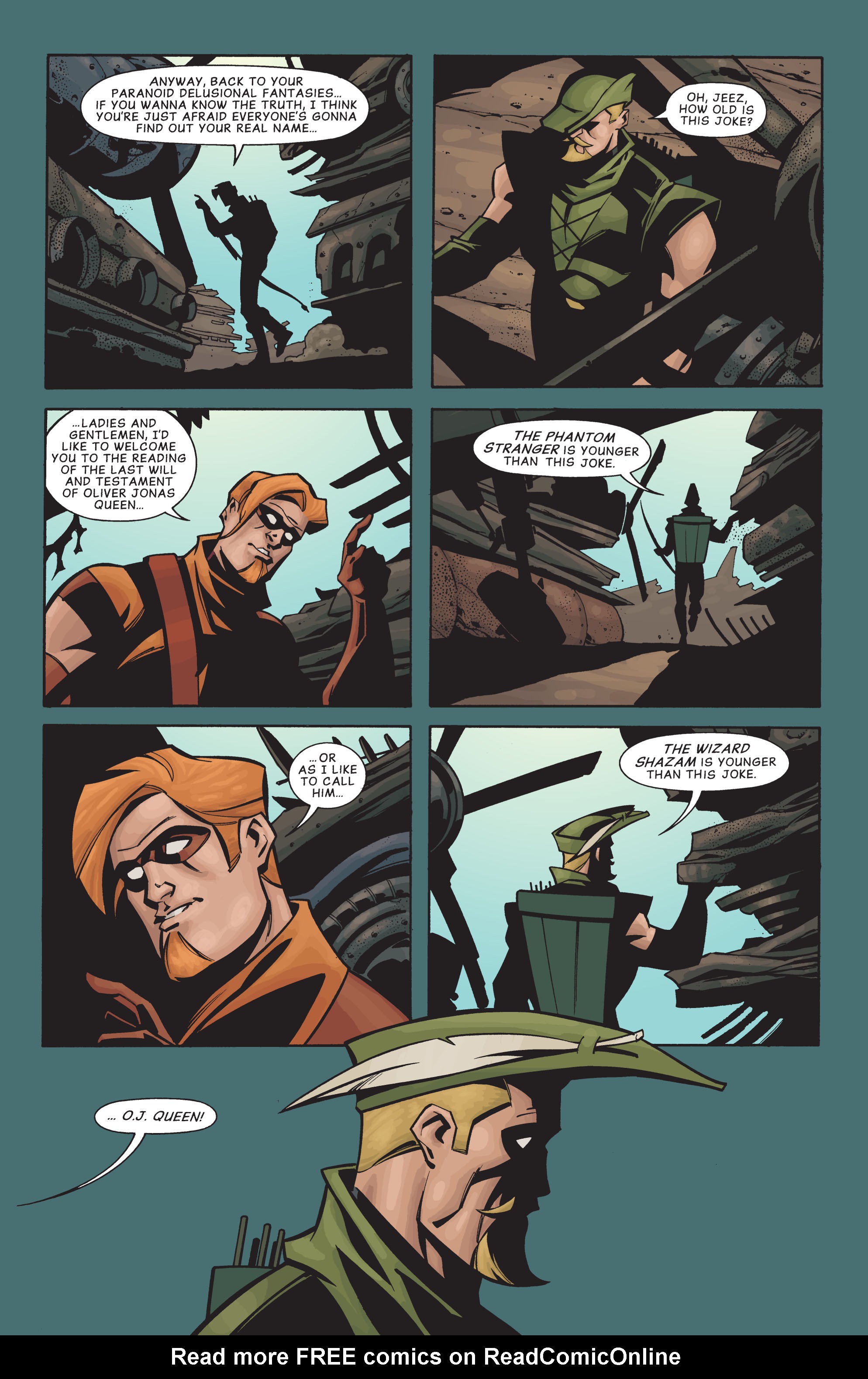 Read online Green Arrow: The Archer's Quest comic -  Issue # TPB - 109