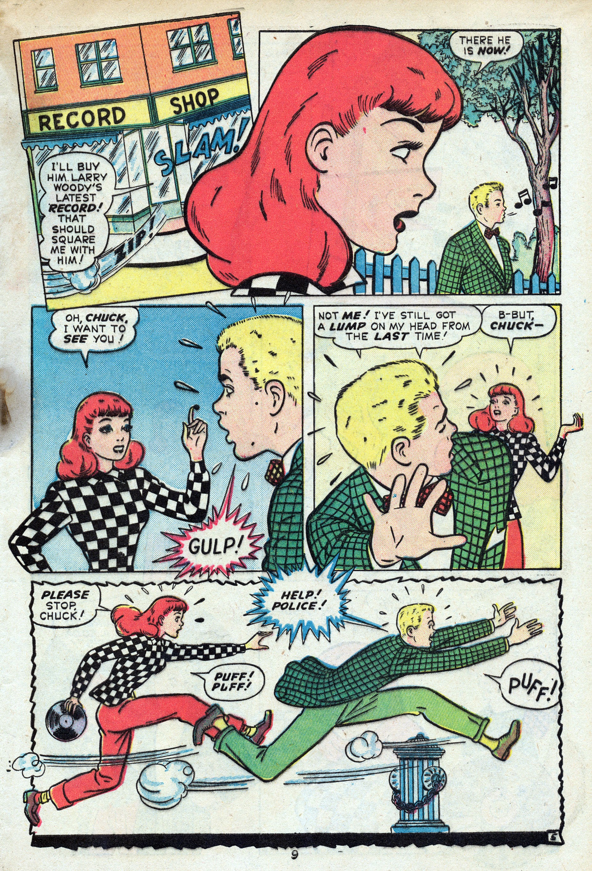 Read online Junior Miss (1947) comic -  Issue #28 - 9