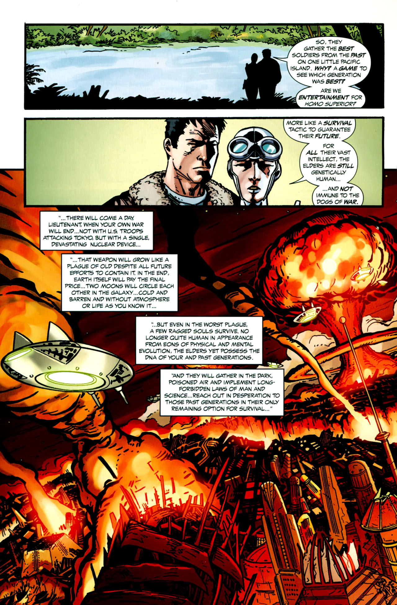 Read online The War That Time Forgot comic -  Issue #9 - 21