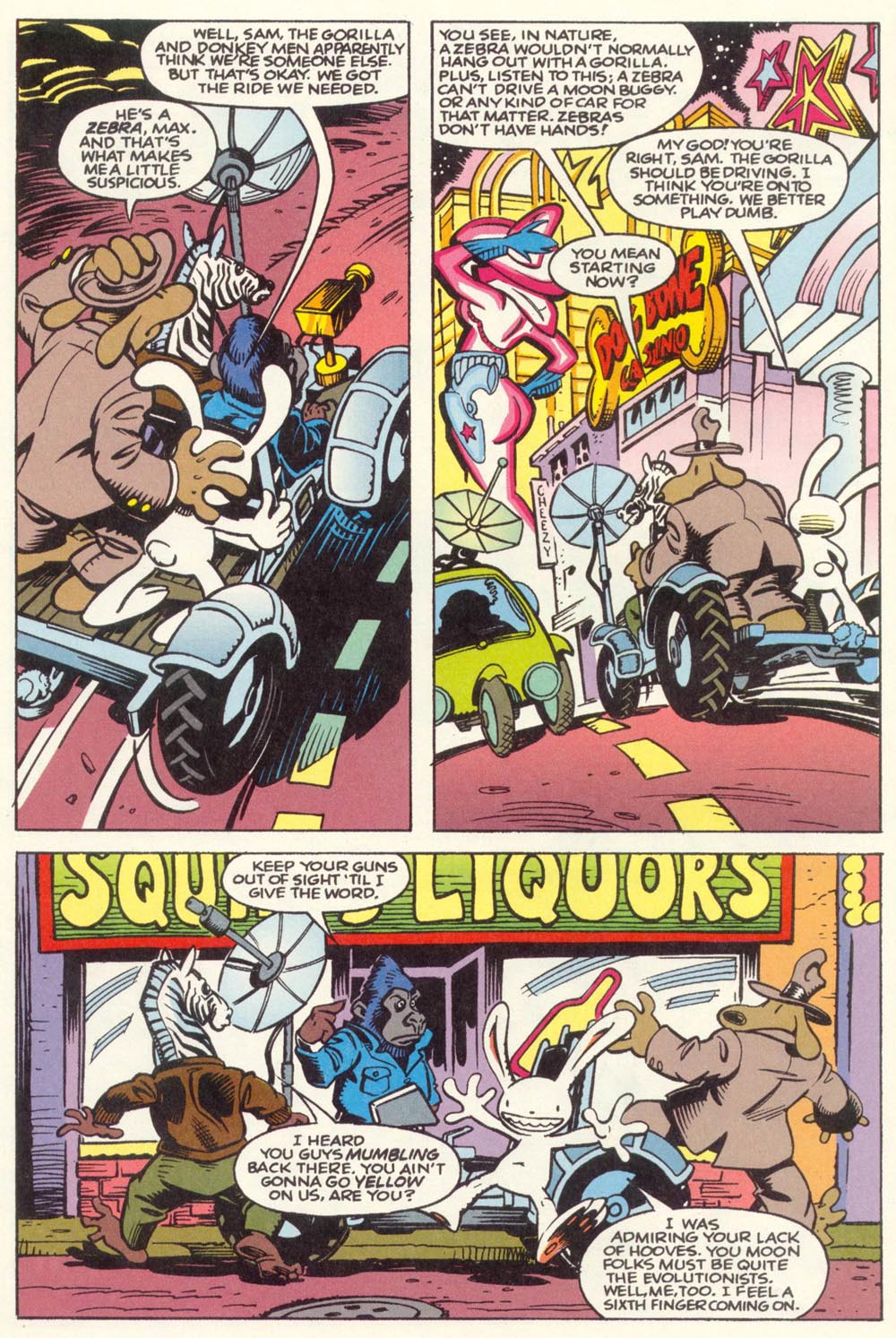 Read online Sam & Max Freelance Police comic -  Issue # Full - 14