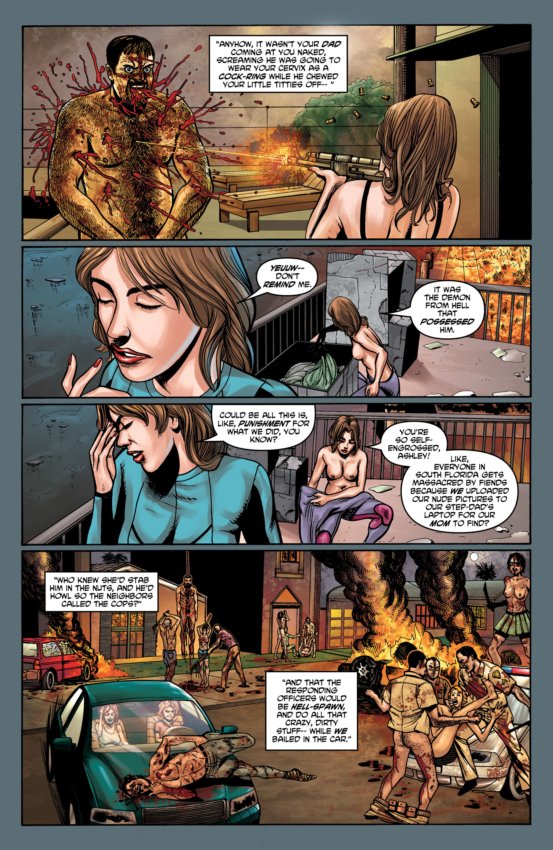 Read online Crossed: Badlands comic -  Issue #4 - 27