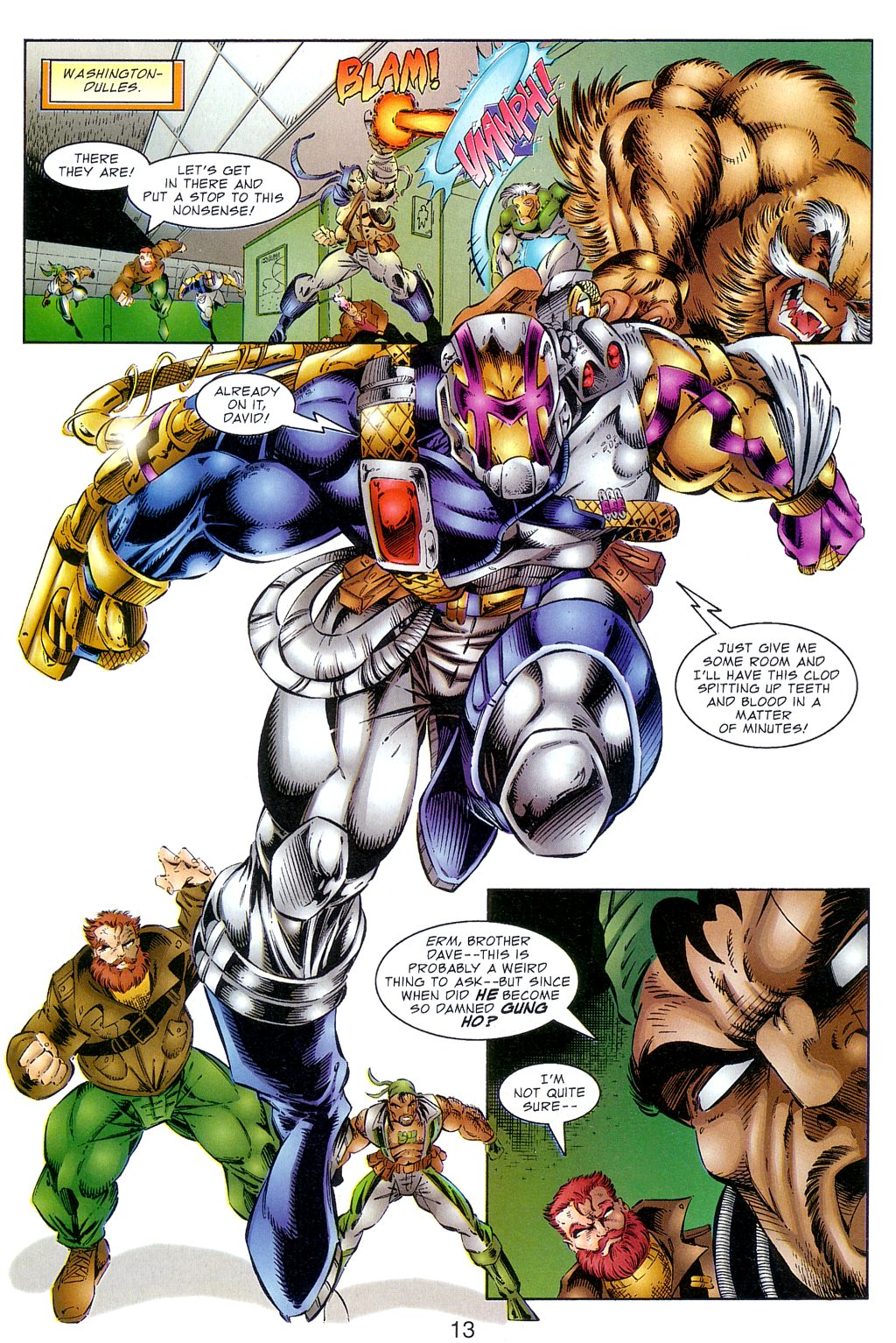 Read online NewMen comic -  Issue #10 - 16