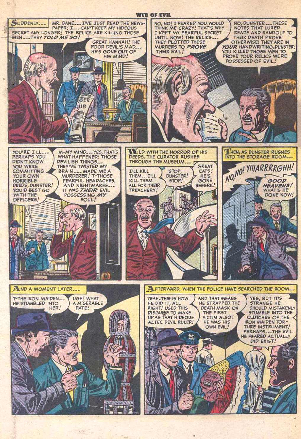 Read online Web of Evil comic -  Issue #16 - 32