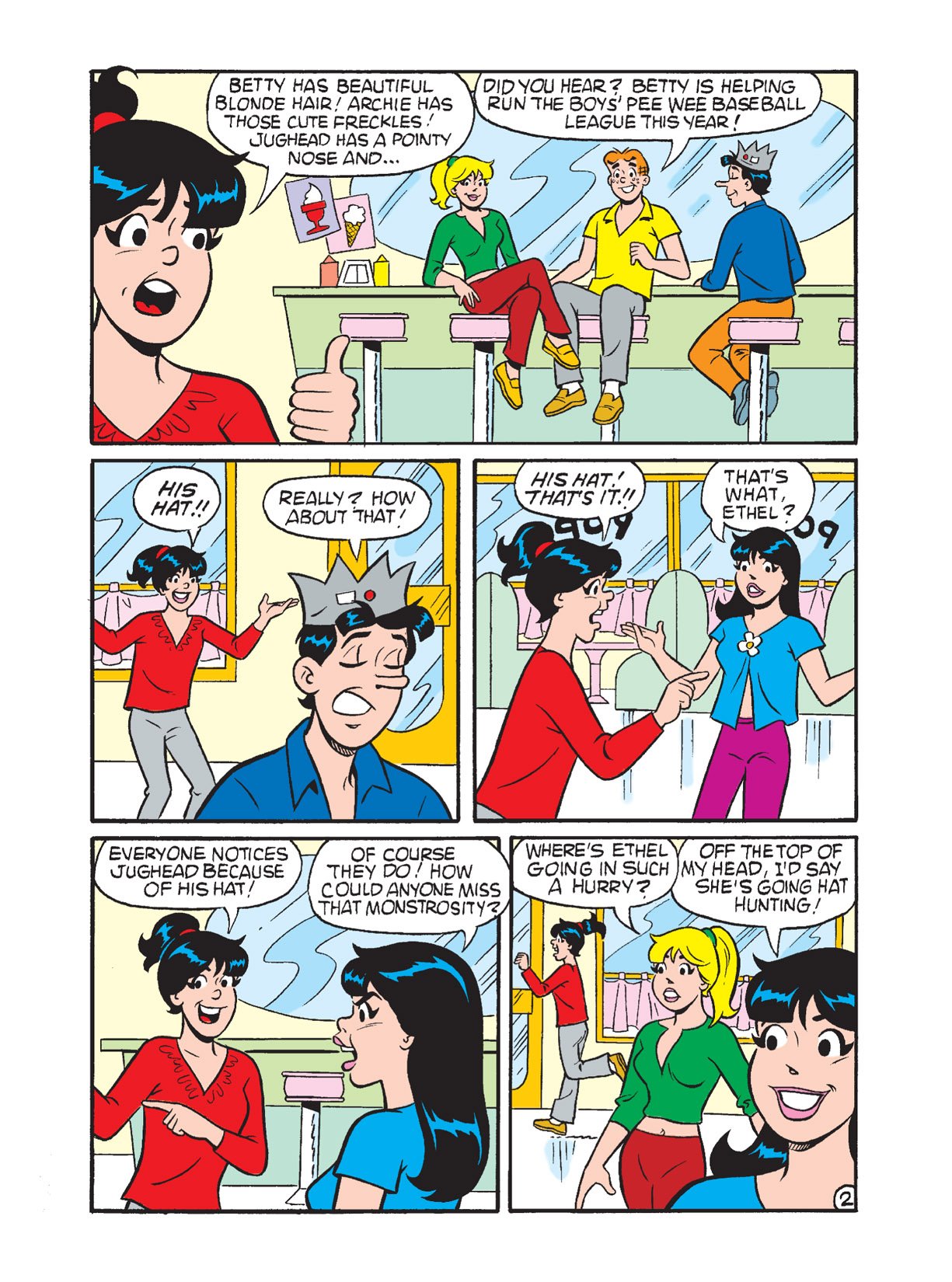 Read online Betty & Veronica Friends Double Digest comic -  Issue #224 - 3