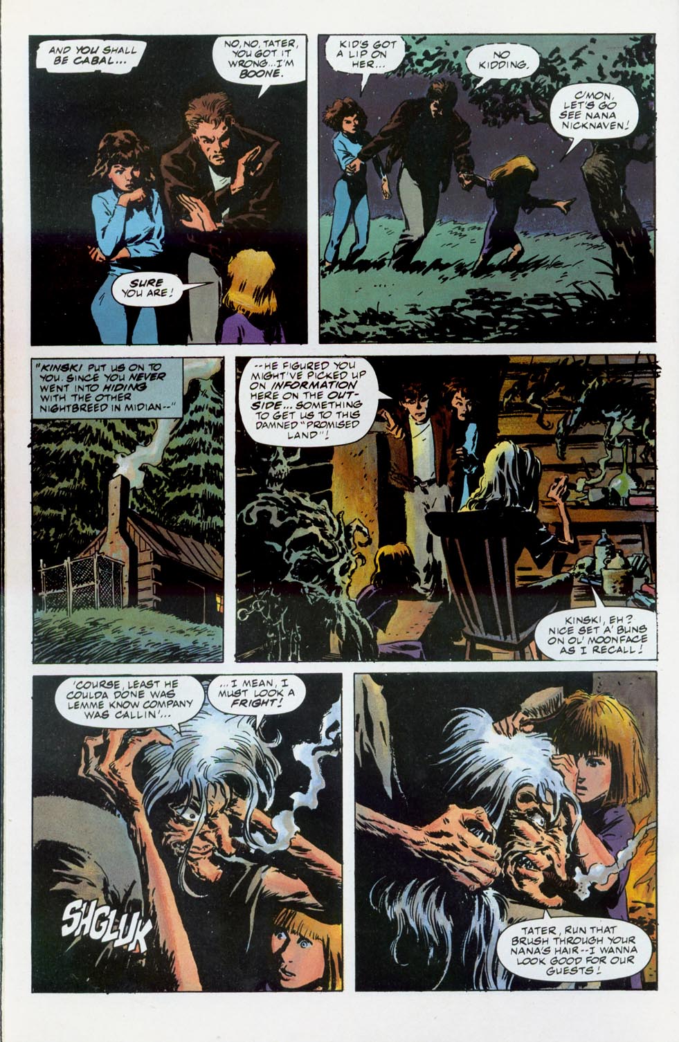 Read online Clive Barker's Night Breed (1990) comic -  Issue #6 - 10