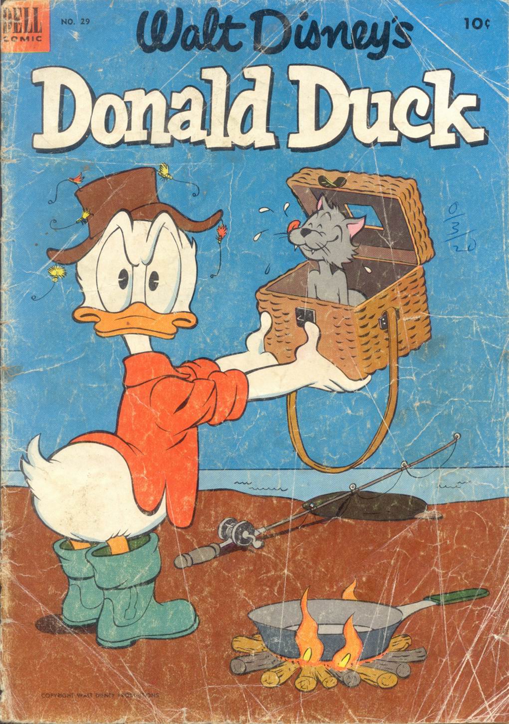 Read online Walt Disney's Donald Duck (1952) comic -  Issue #29 - 1