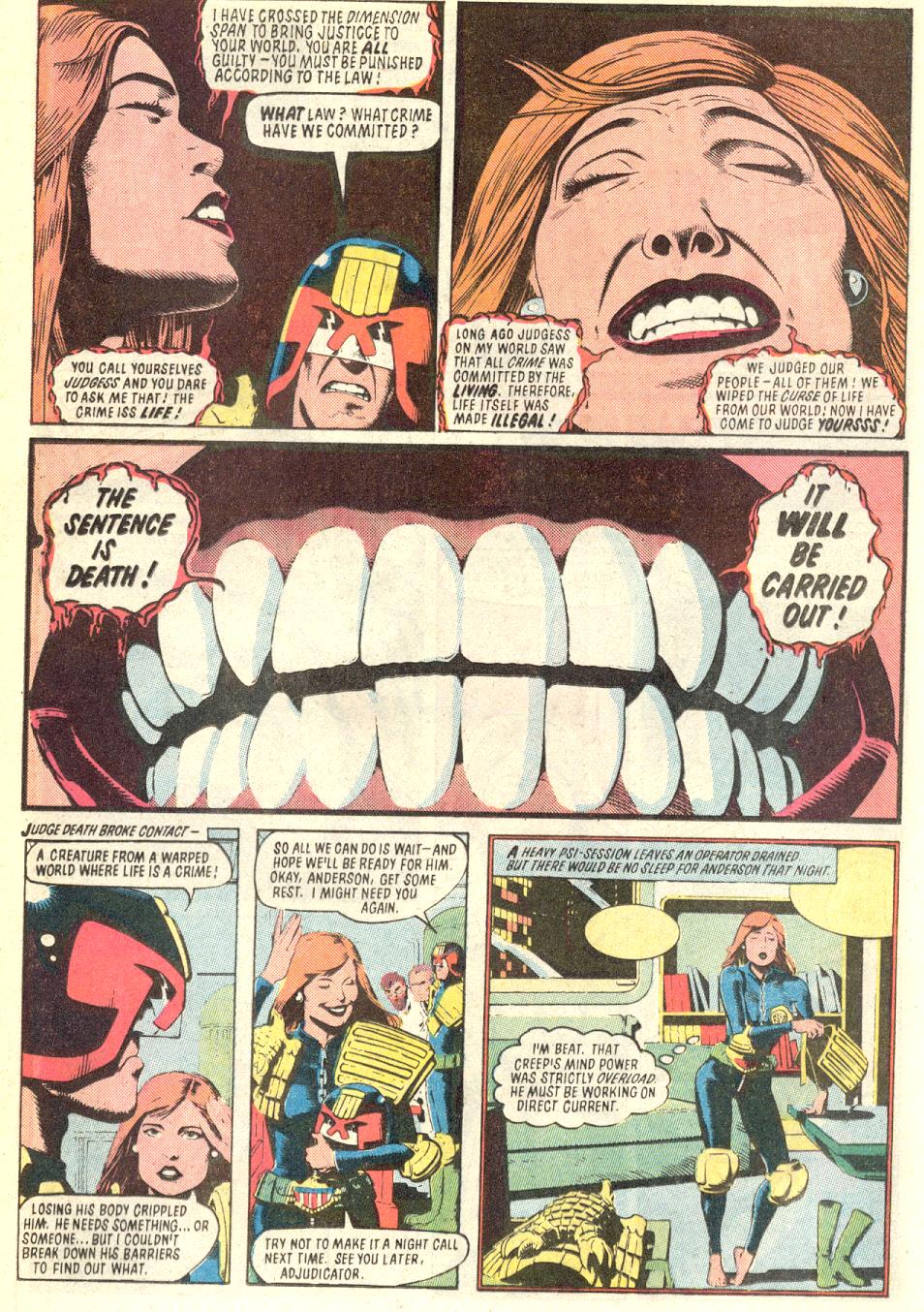 Read online Judge Dredd (1983) comic -  Issue #1 - 11