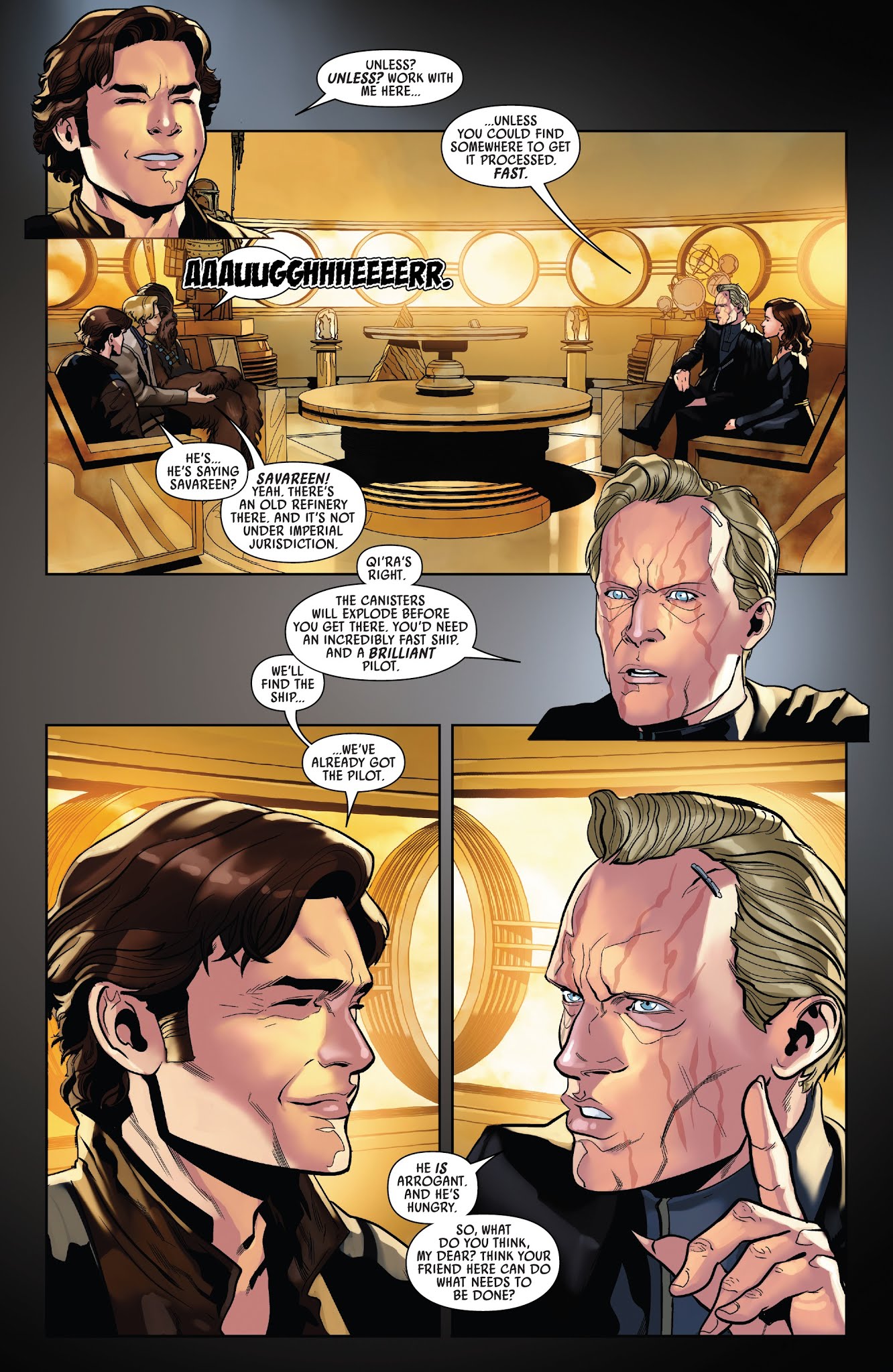 Read online Solo: A Star Wars Story Adaptation comic -  Issue #3 - 10
