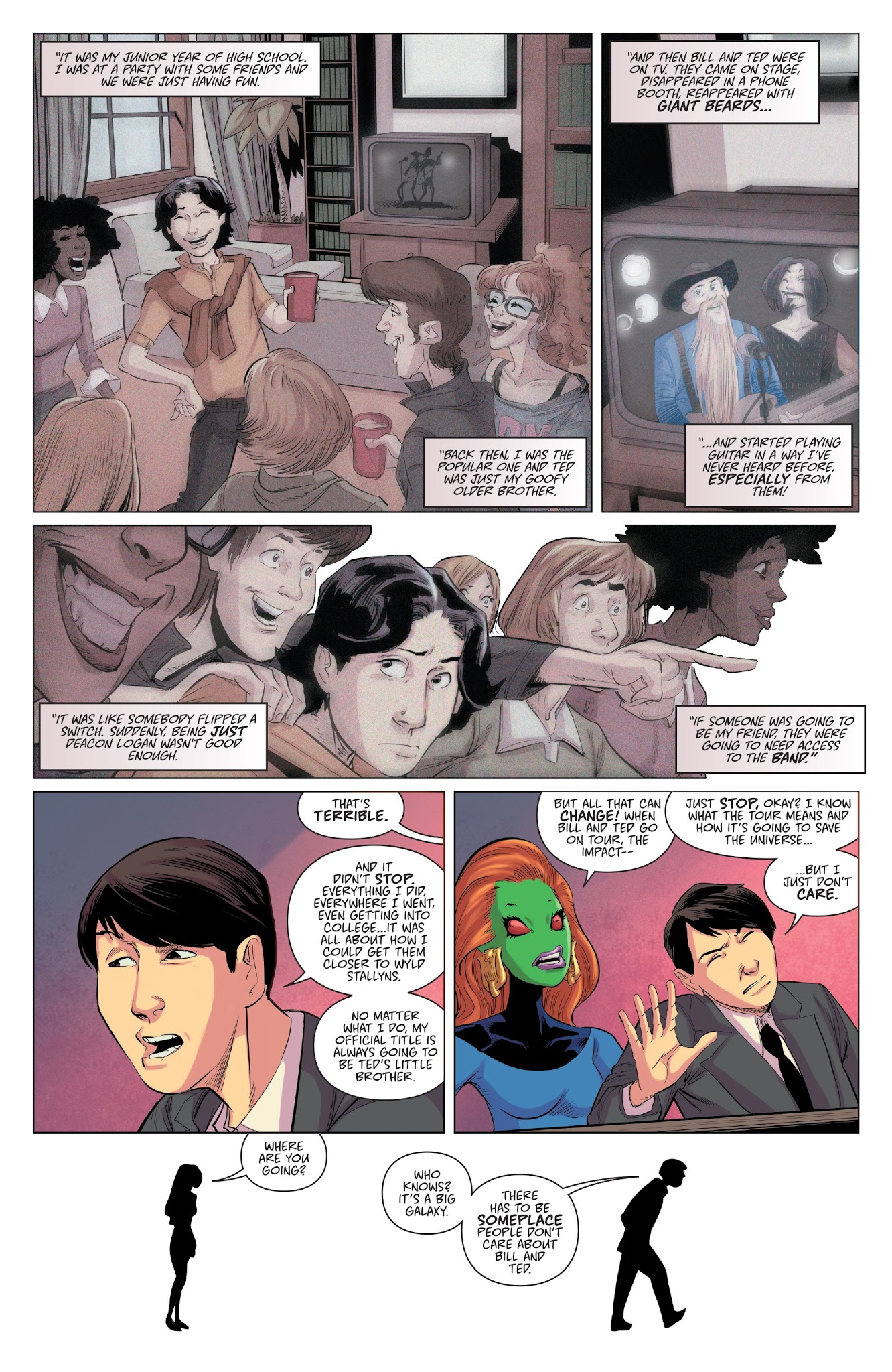 Read online Bill & Ted Save the Universe comic -  Issue #3 - 16