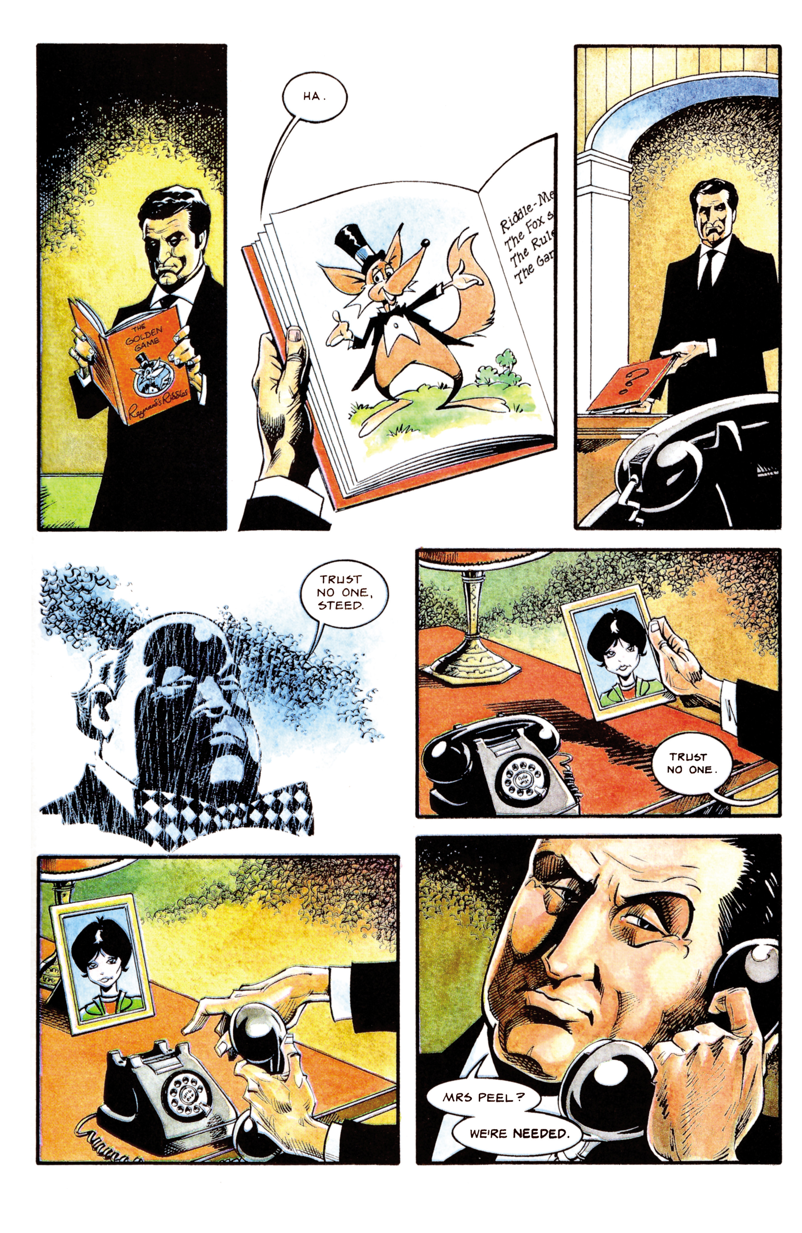 Read online Steed & Mrs. Peel: Golden Game comic -  Issue # Full - 16