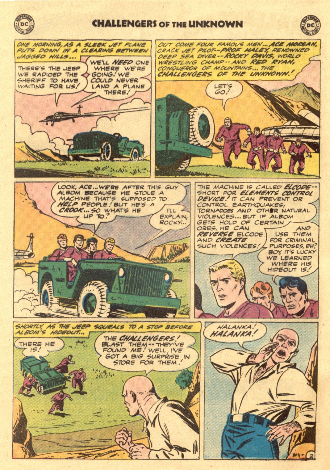 Challengers of the Unknown (1958) Issue #16 #16 - English 4