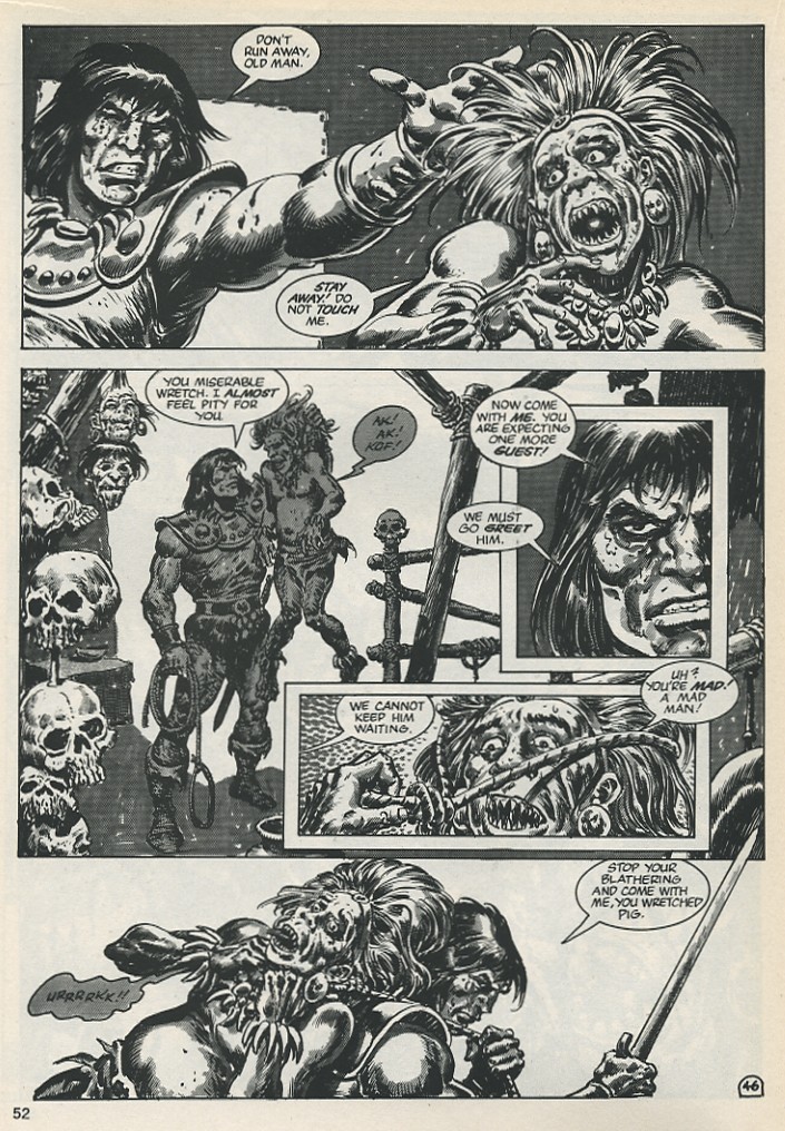 Read online The Savage Sword Of Conan comic -  Issue #135 - 50