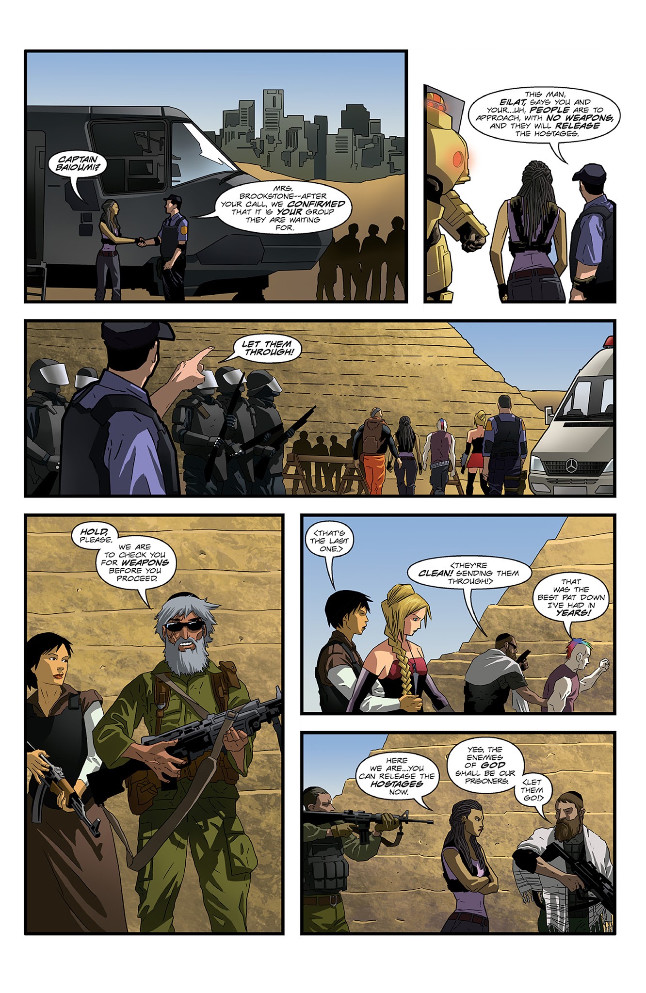 Read online S.H.O.O.T. First comic -  Issue #2 - 8