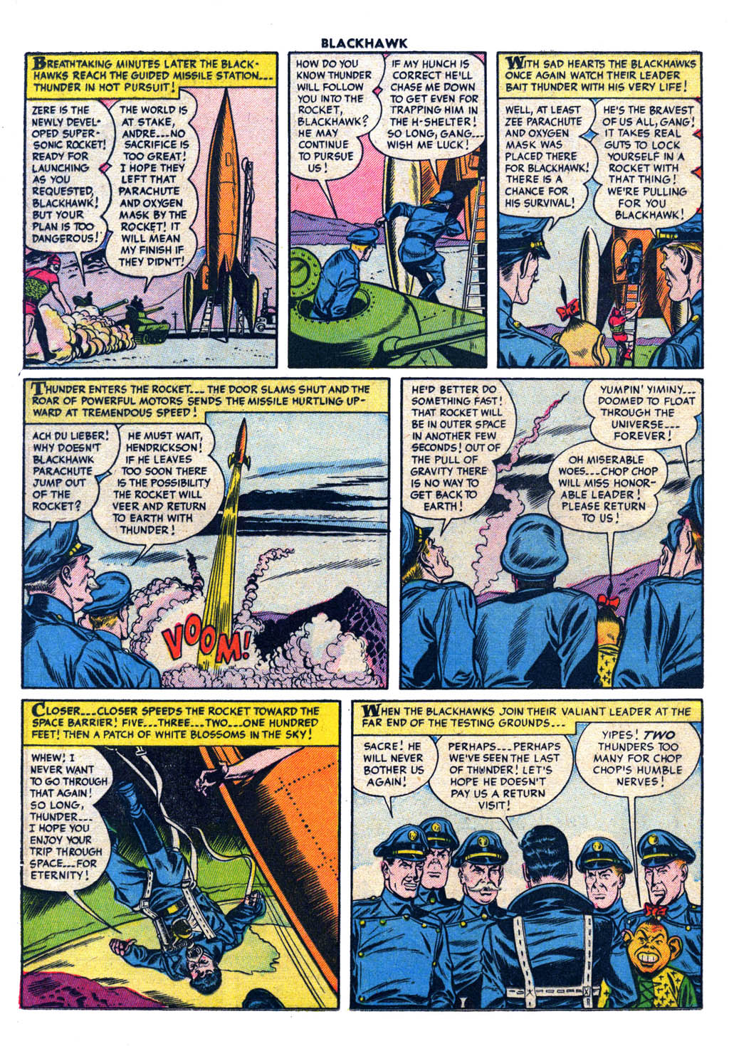 Read online Blackhawk (1957) comic -  Issue #88 - 12