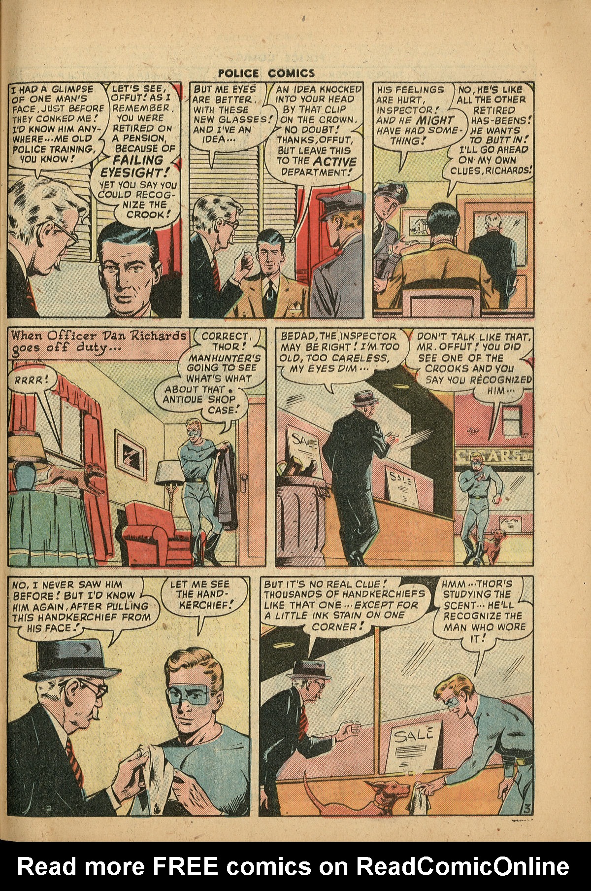 Read online Police Comics comic -  Issue #91 - 29