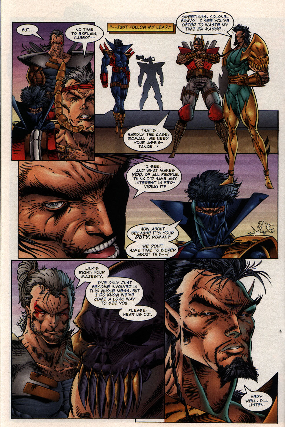 Read online Extreme Sacrifice comic -  Issue #1 - 14
