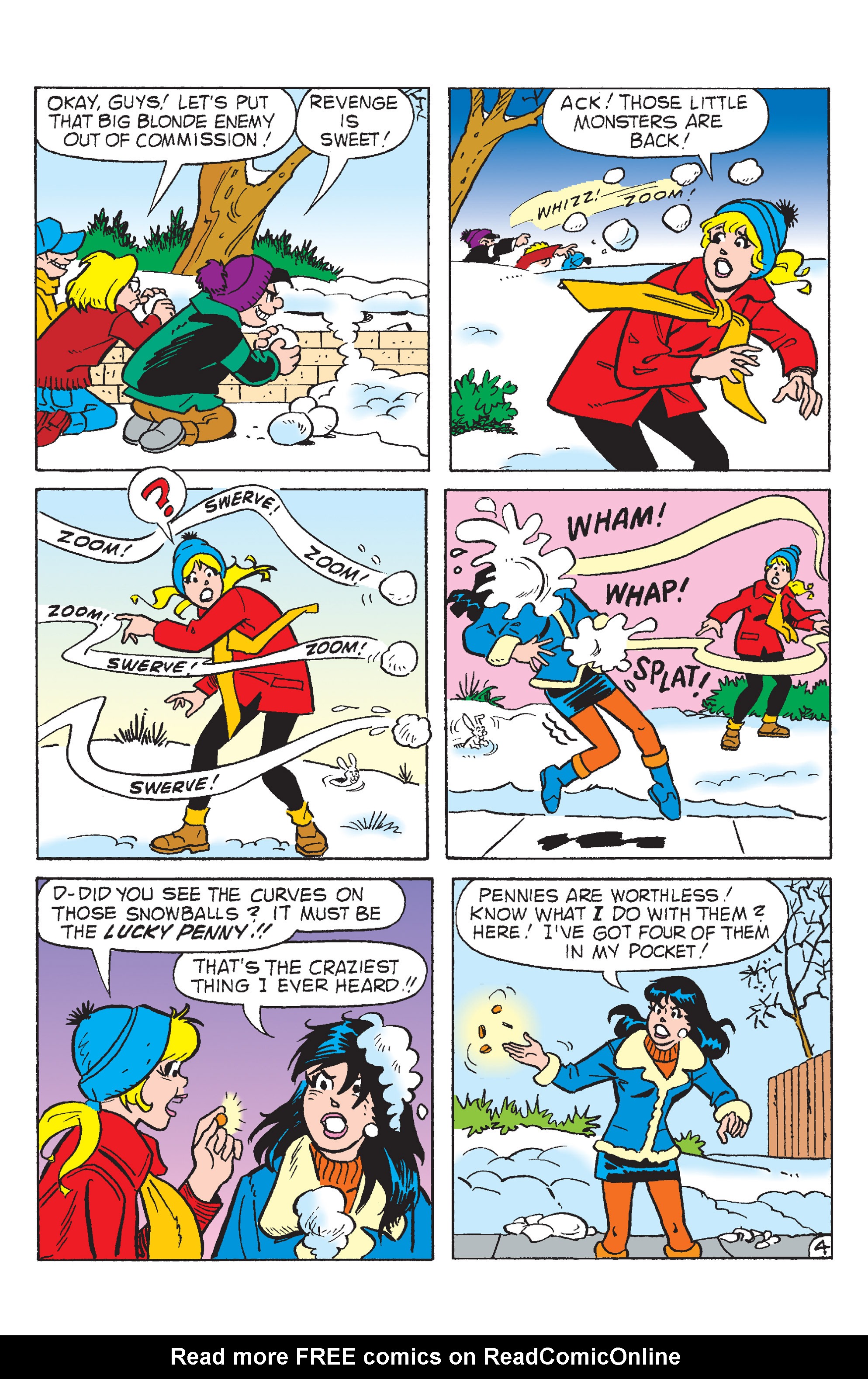 Read online B&V Friends: Snow Day! comic -  Issue # TPB - 97
