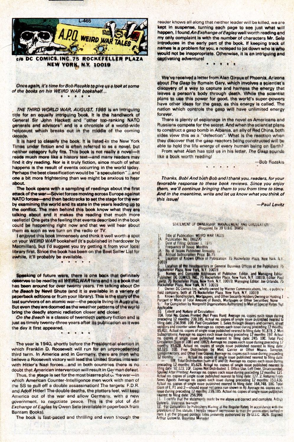 Read online Weird War Tales (1971) comic -  Issue #86 - 16