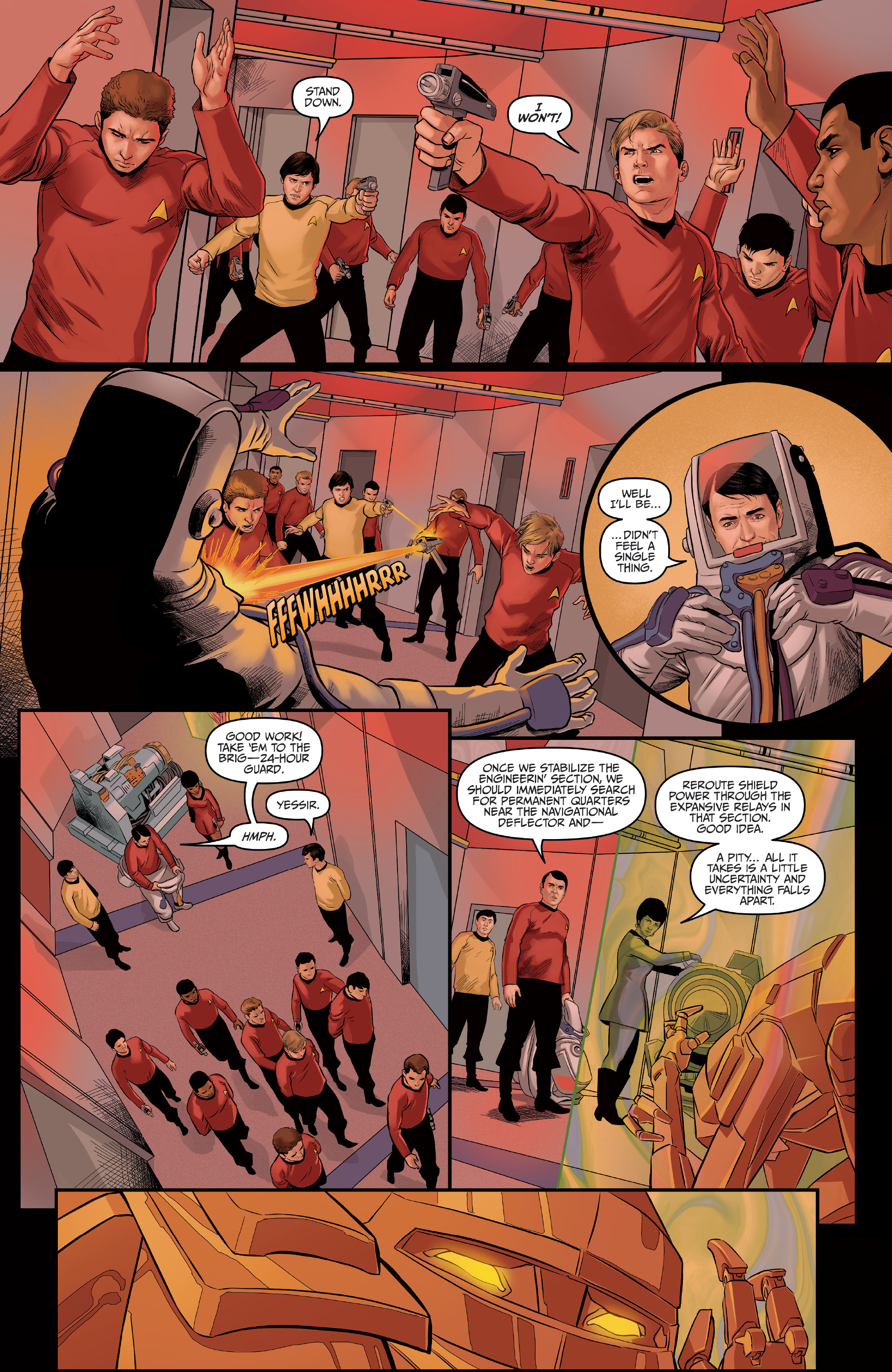 Read online Star Trek: Year Five comic -  Issue #4 - 7