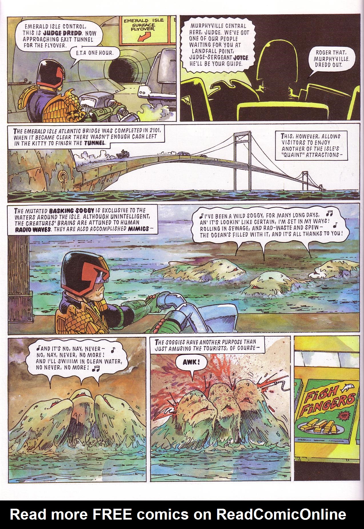 Read online Judge Dredd: Emerald Isle comic -  Issue # TPB - 16