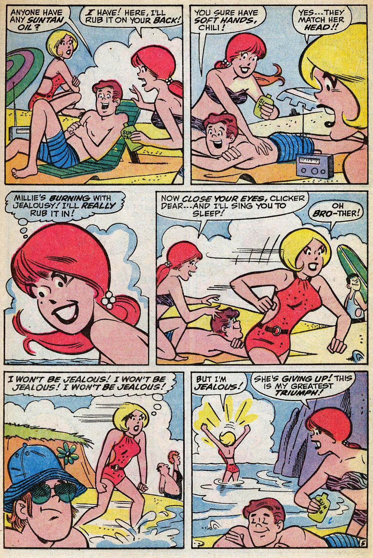 Read online Millie the Model comic -  Issue #192 - 6