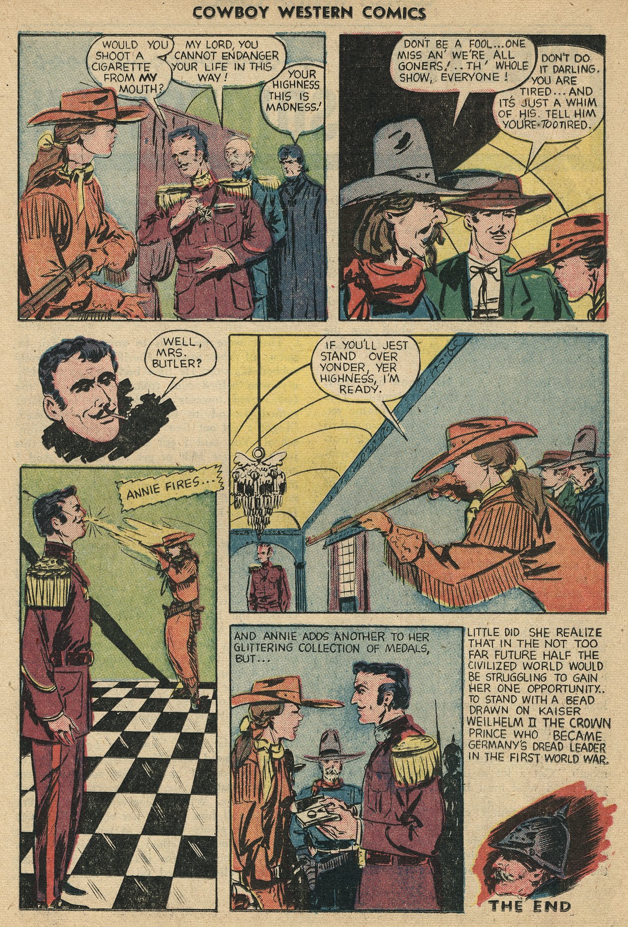 Read online Cowboy Western Comics (1948) comic -  Issue #34 - 15