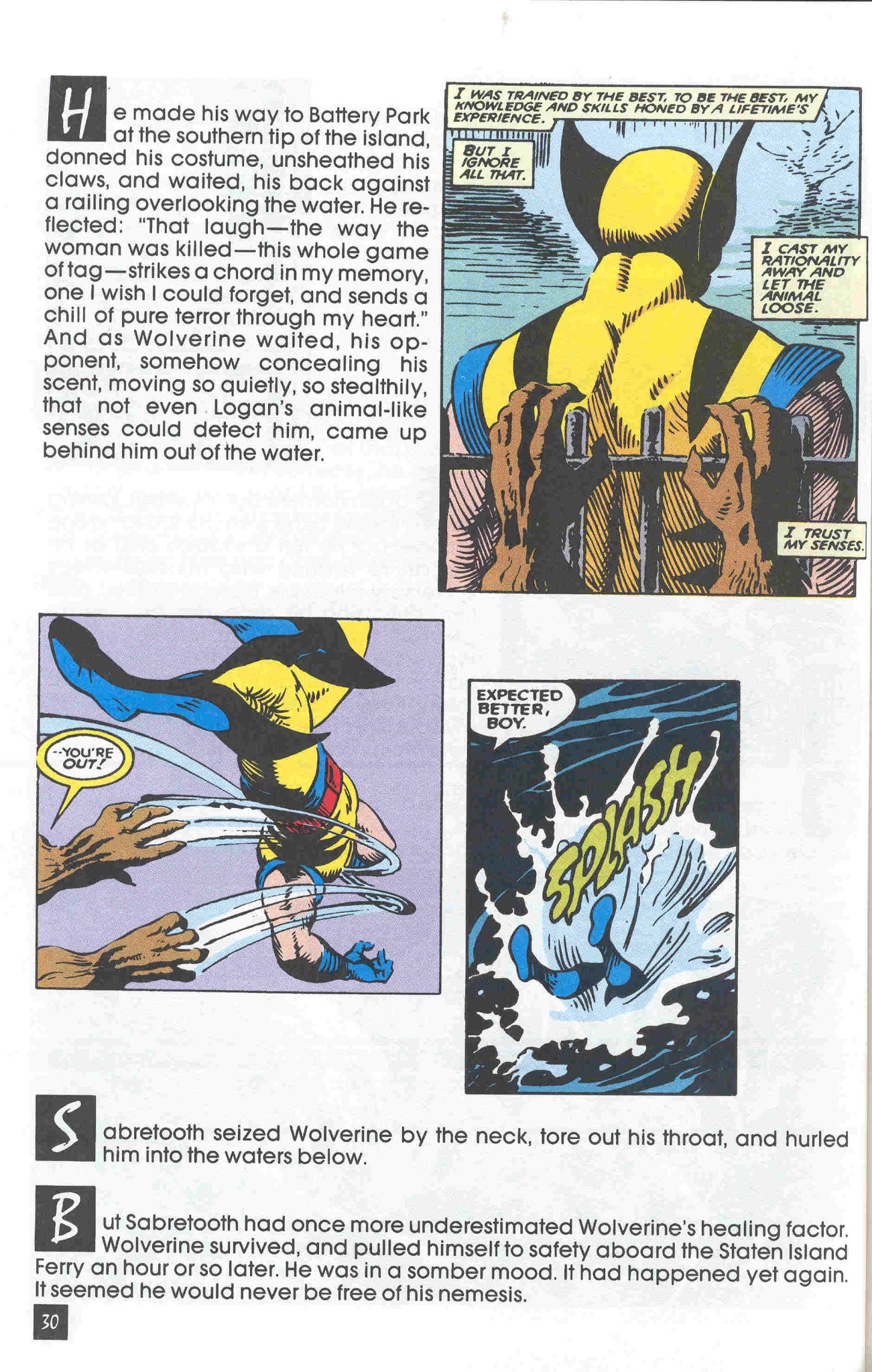 Read online Wolverine Saga comic -  Issue #1 - 36