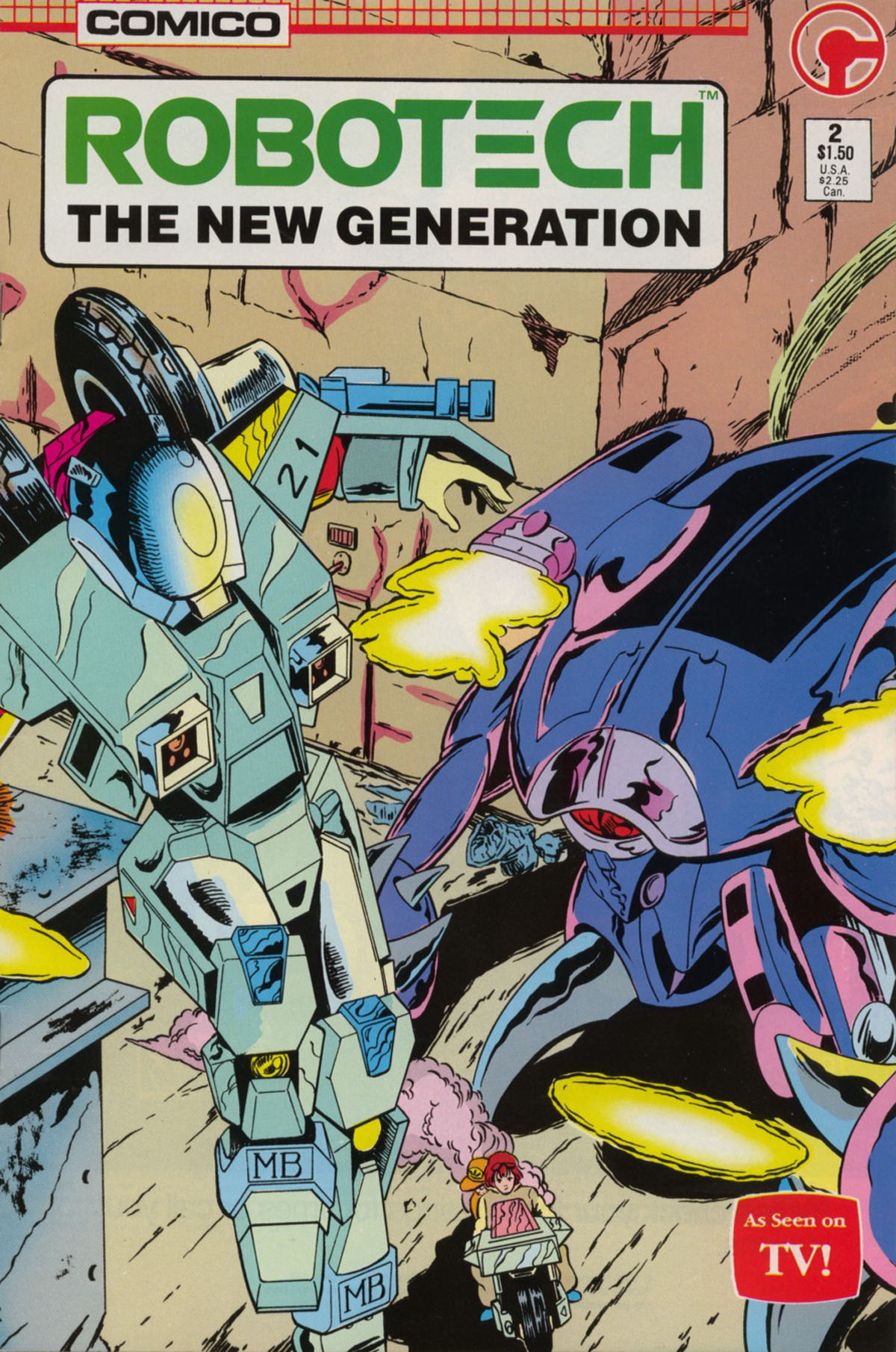 Read online Robotech The New Generation comic -  Issue #2 - 2