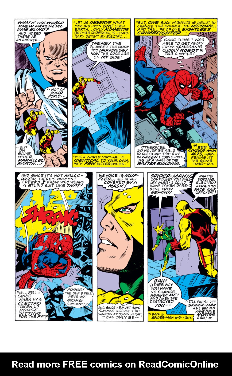 What If? (1977) issue 8 - The world knew that Daredevil is blind - Page 6
