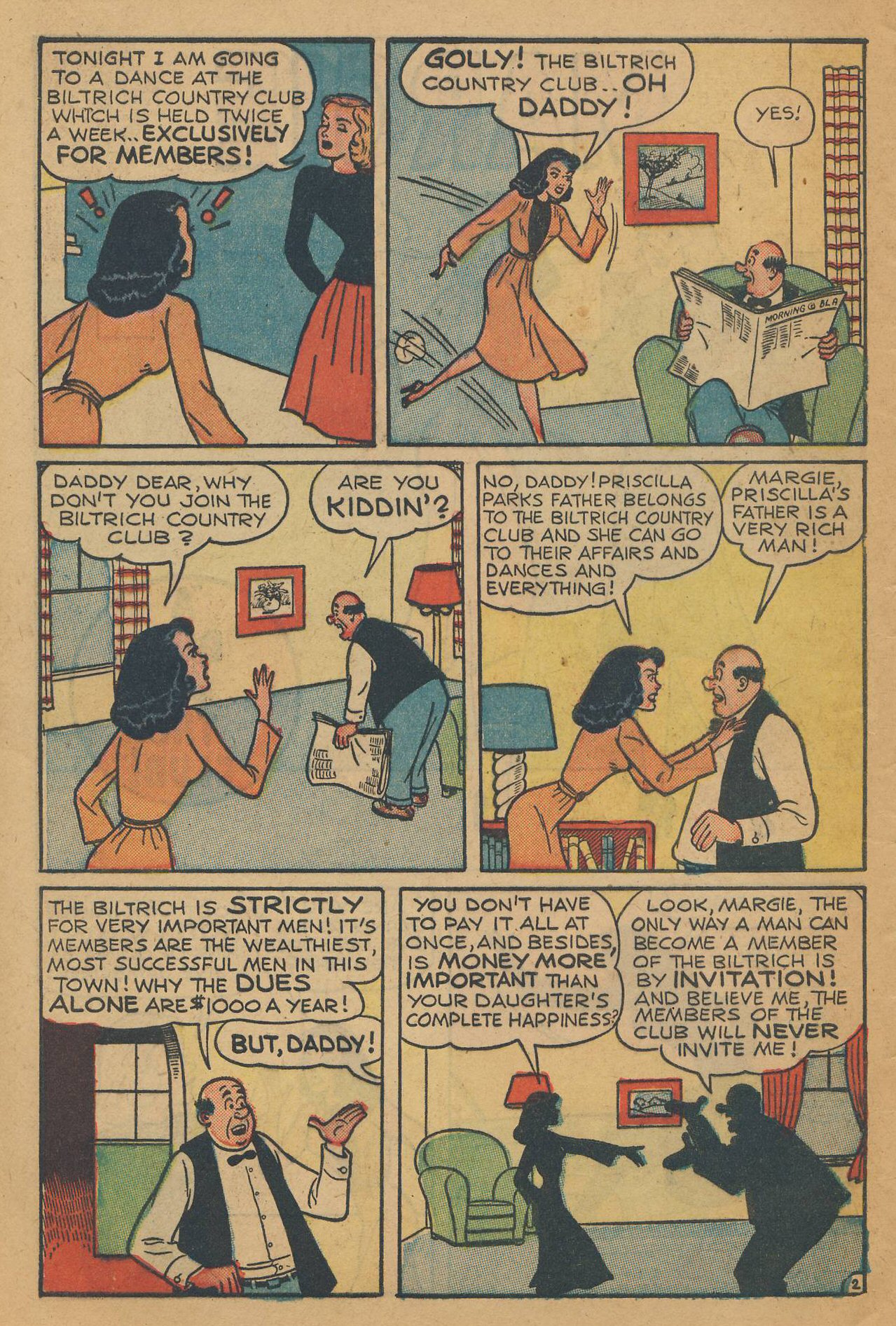 Read online Margie Comics comic -  Issue #47 - 42