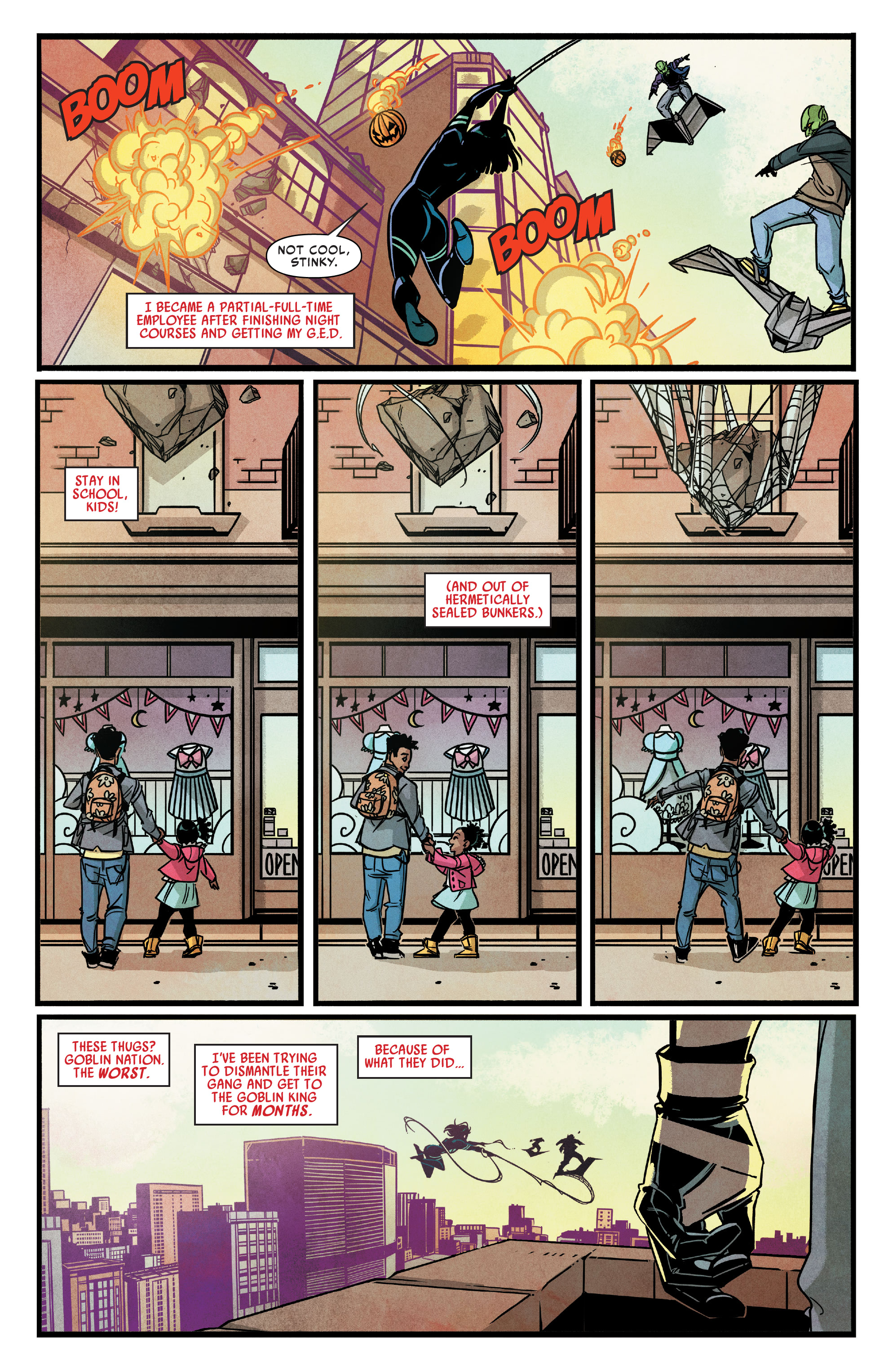 Read online Silk: Out of the Spider-Verse comic -  Issue # TPB 1 (Part 3) - 21