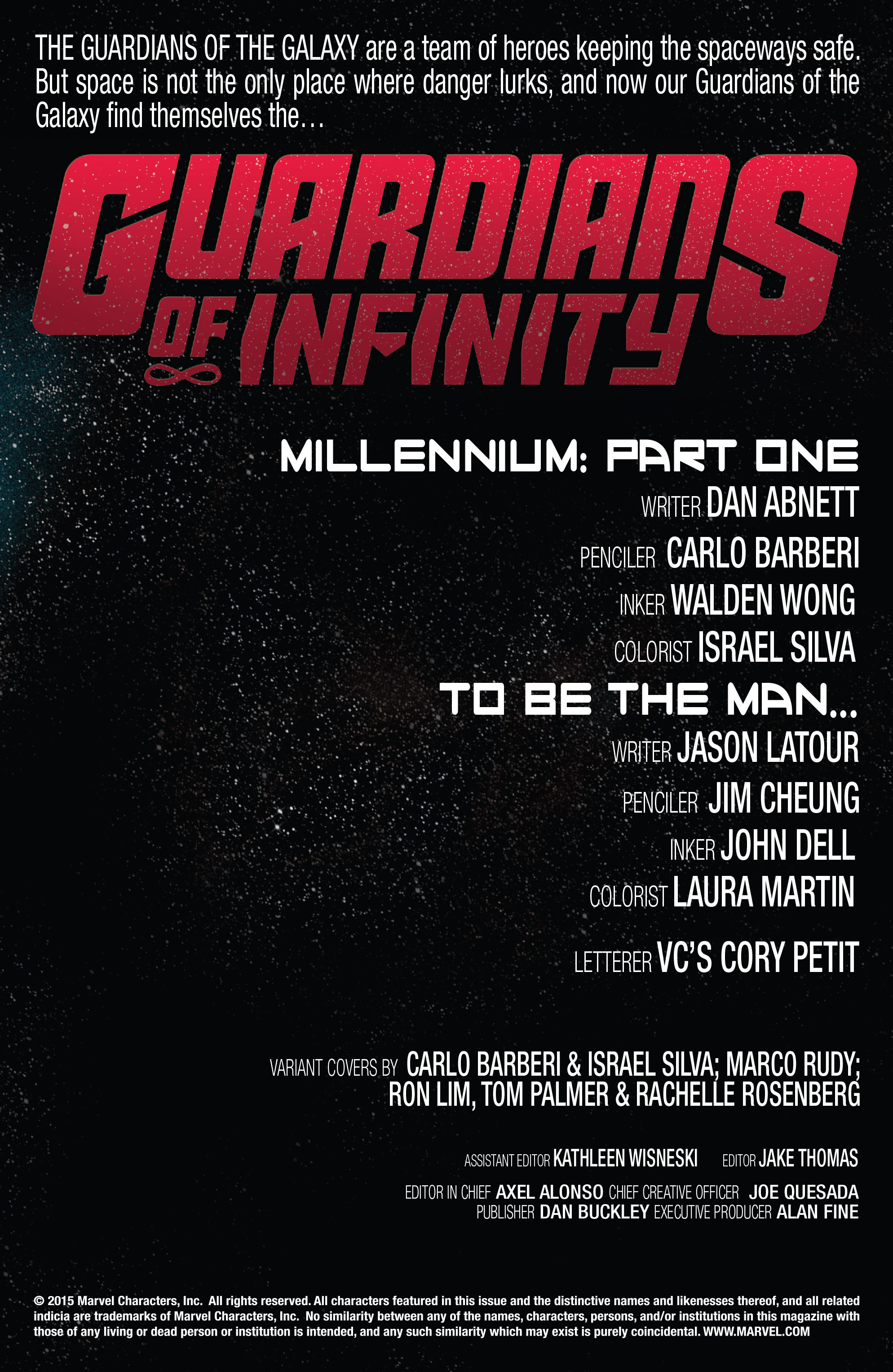 Read online Guardians of Infinity comic -  Issue #1 - 2