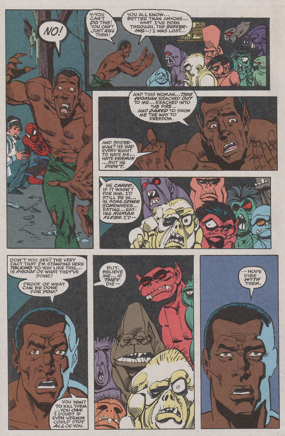 Read online The Spectacular Spider-Man (1976) comic -  Issue #195 - 22