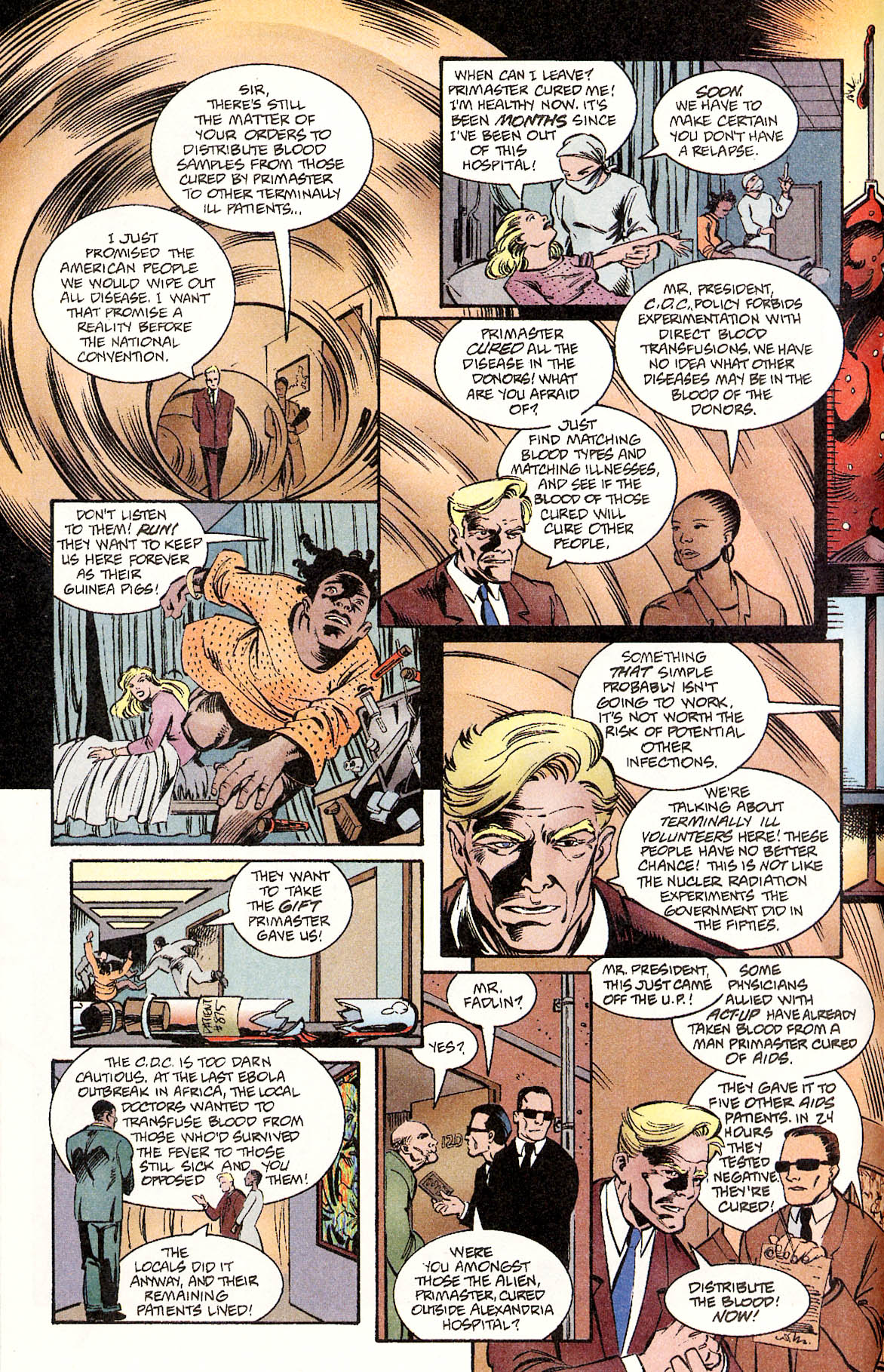 Read online Leonard Nimoy's Primortals (1996) comic -  Issue #3 - 9