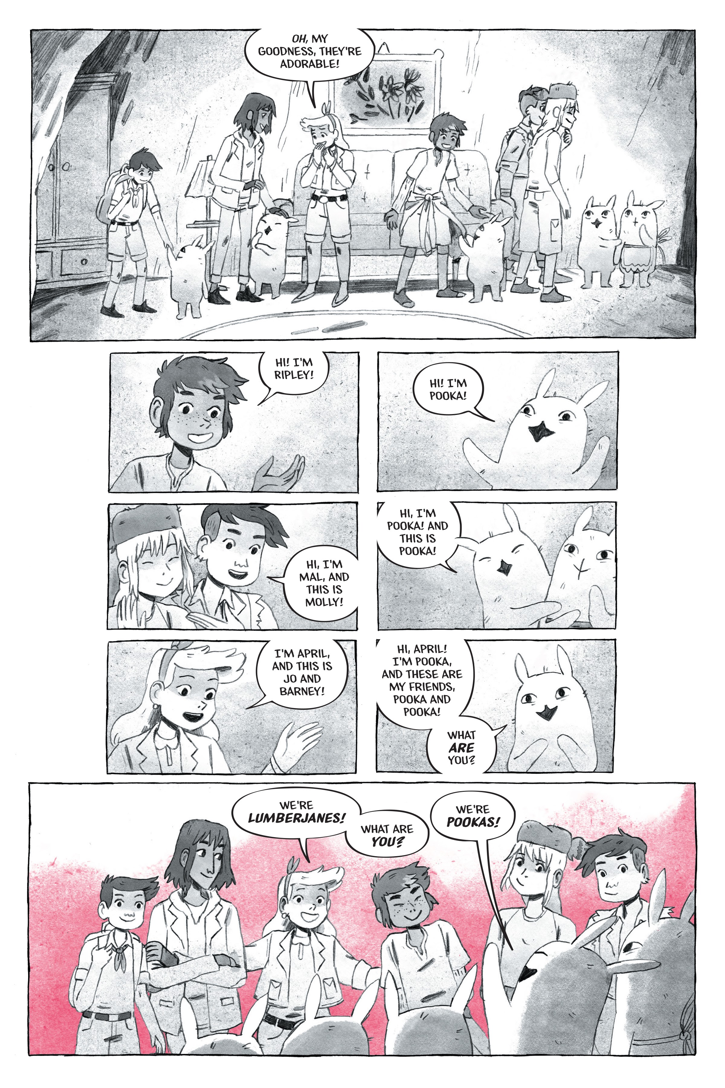 Read online Lumberjanes: The Shape of Friendship comic -  Issue # TPB - 23
