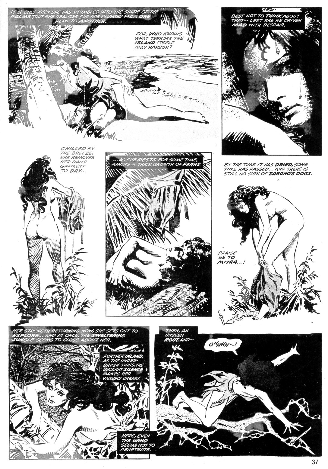Read online The Savage Sword Of Conan comic -  Issue #40 - 37