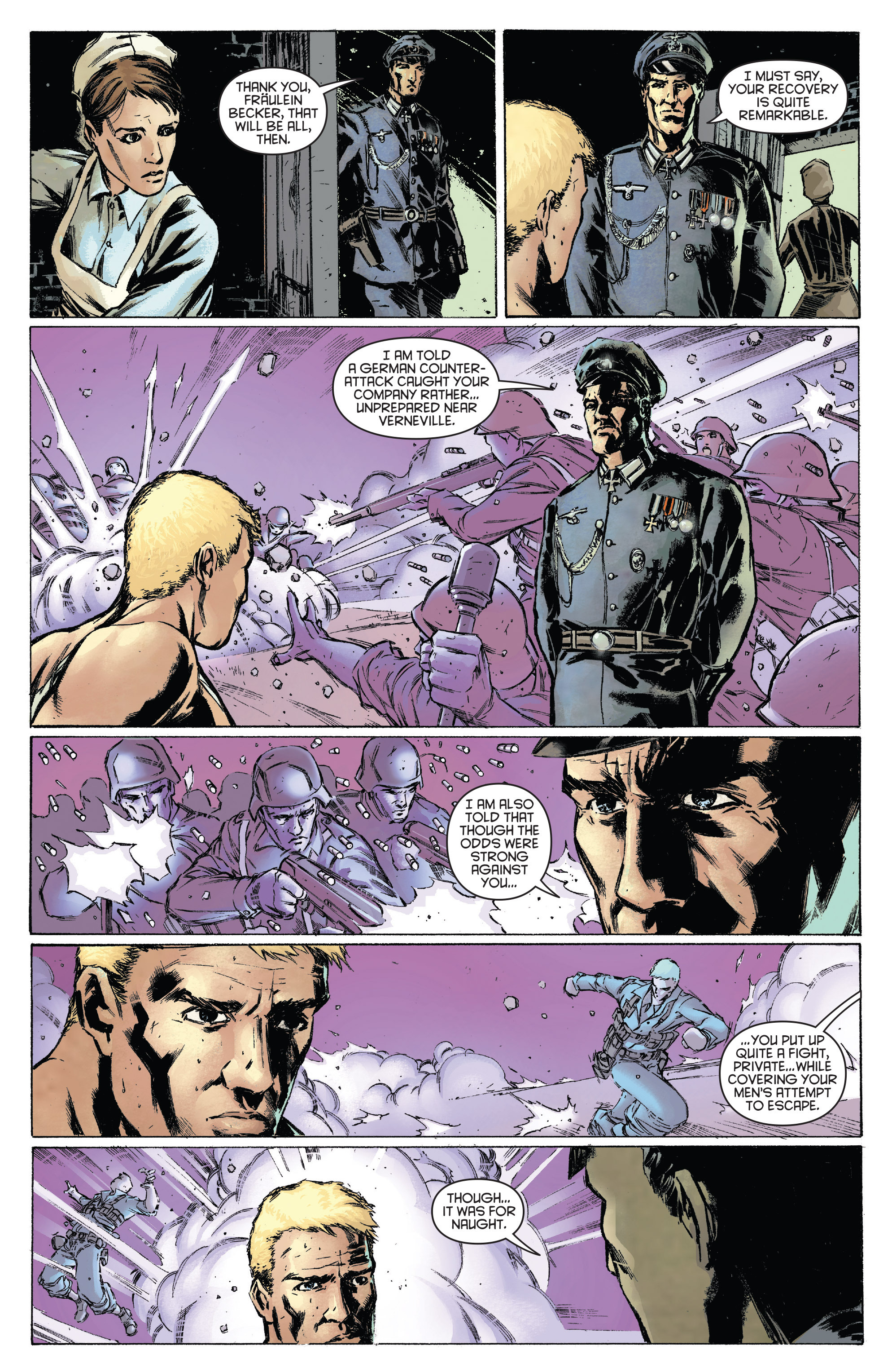 Captain America Theater Of War:  Prisoners Of Duty Full Page 6